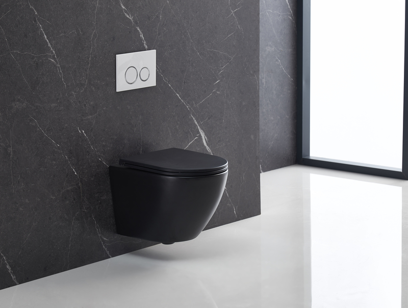 Унітаз підвісний MIXXUS PREMIUM ELLIPSE-0303-T3 BLACK 520х365х360mm система змиву TORNADO 3.0 (MP6591)