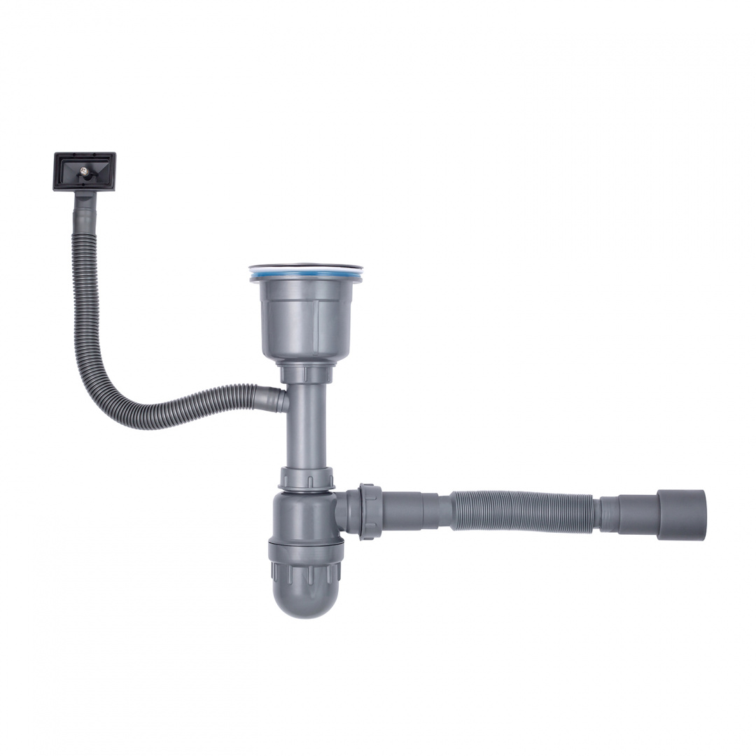 Сифон для кухонної мийки Kroner KRP Siphon - 021 3 1/2"х50/40 мм