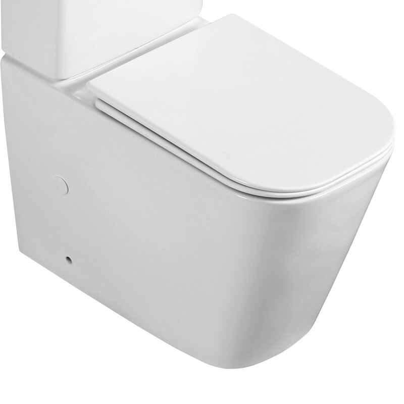 Чаша унітазу-компакту без сидіння MIXXUS QUADRO-0404-T1 BOWL 400x355x620 система змиву TORNADO 1.0 (MI8342)