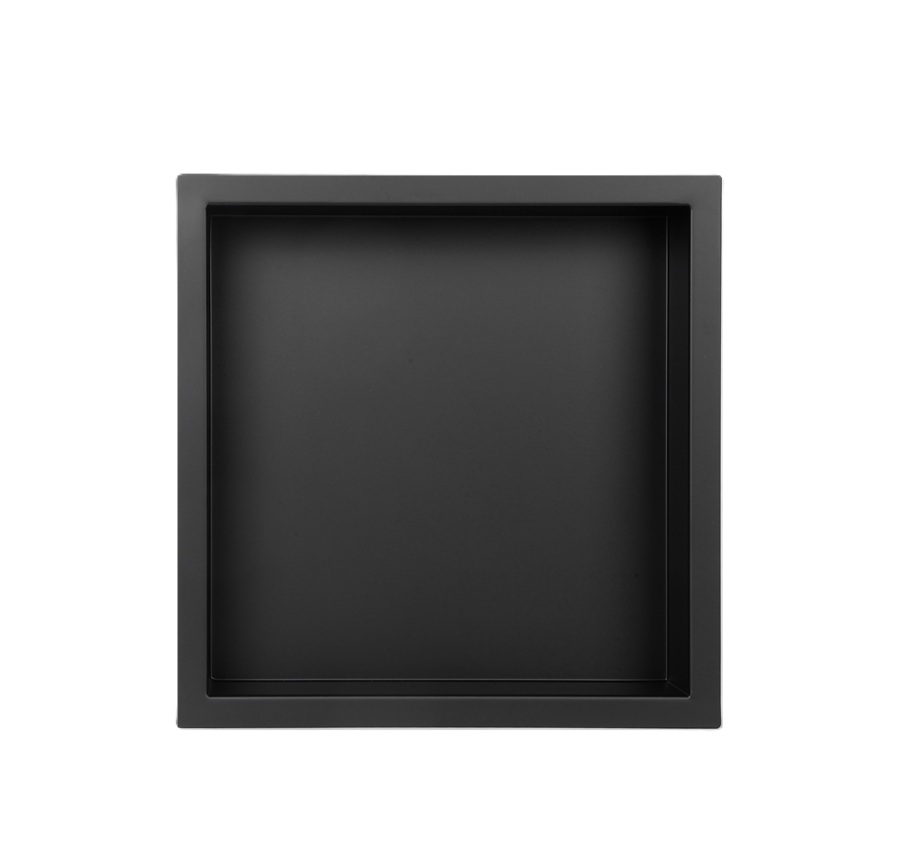 Полиця для ванної кімнати Mixxus Premium Niche-0101 Black (MI6678)