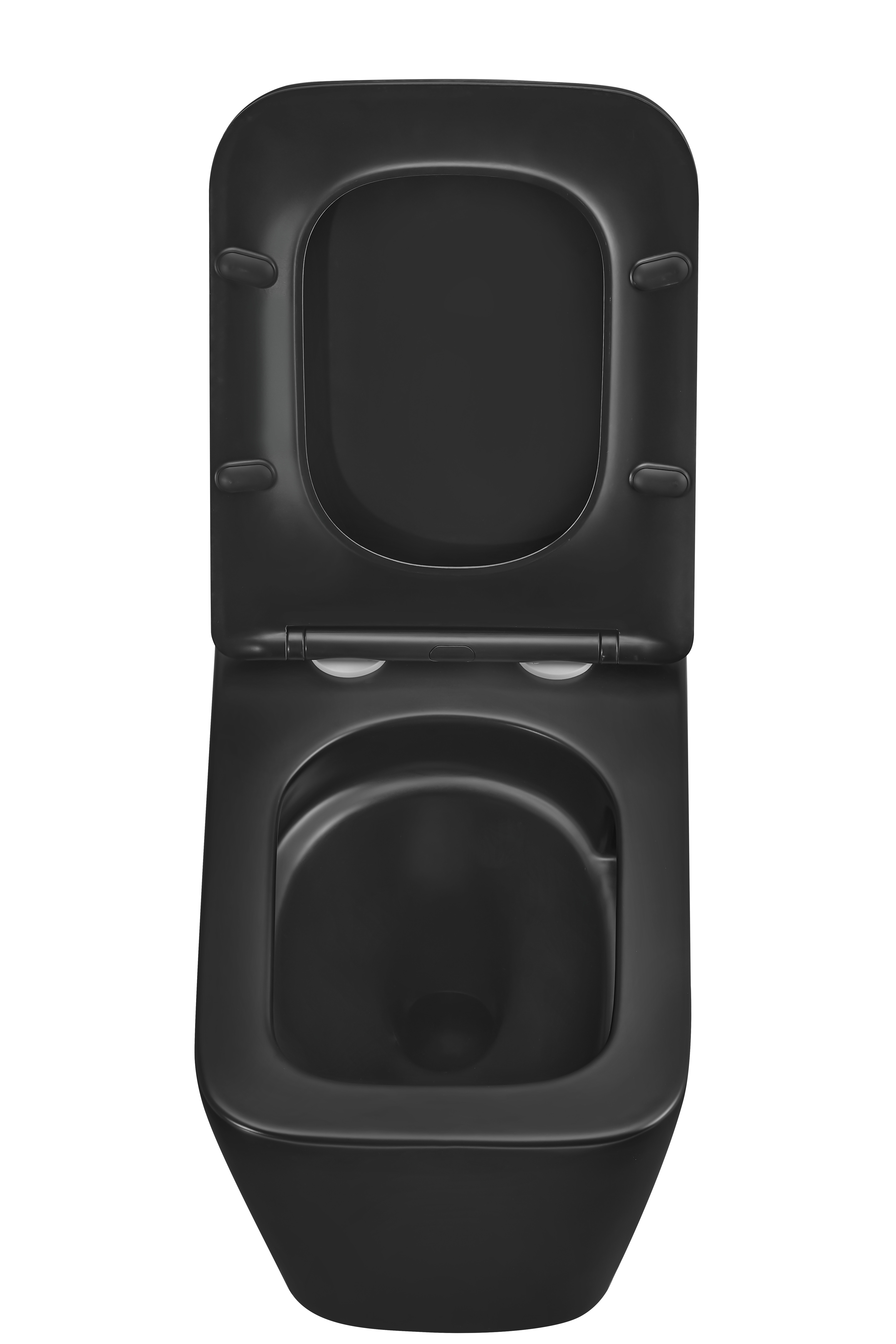 Унітаз підвісний MIXXUS PREMIUM QUADRO-0301-T3 BLACK 490х340х360mm система змиву TORNADO 3.0 (MP6587)