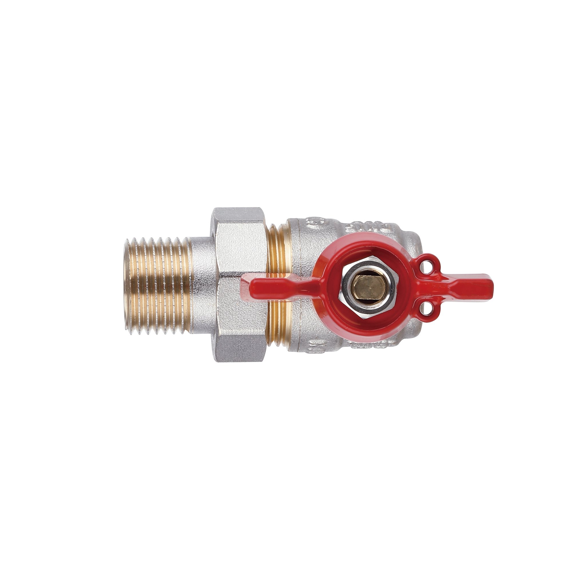 Кран кульовий "Американка" Thermo Alliance Standart 1/2" ВЗ кутовий SD222NW15PN40