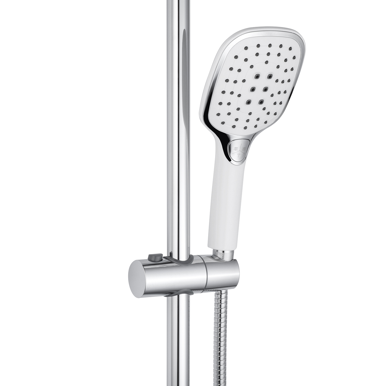 Набор 3 в 1 душова система Kroner Armada-W063 + змішувач Armada-W010 + змішувач Bidet-C082