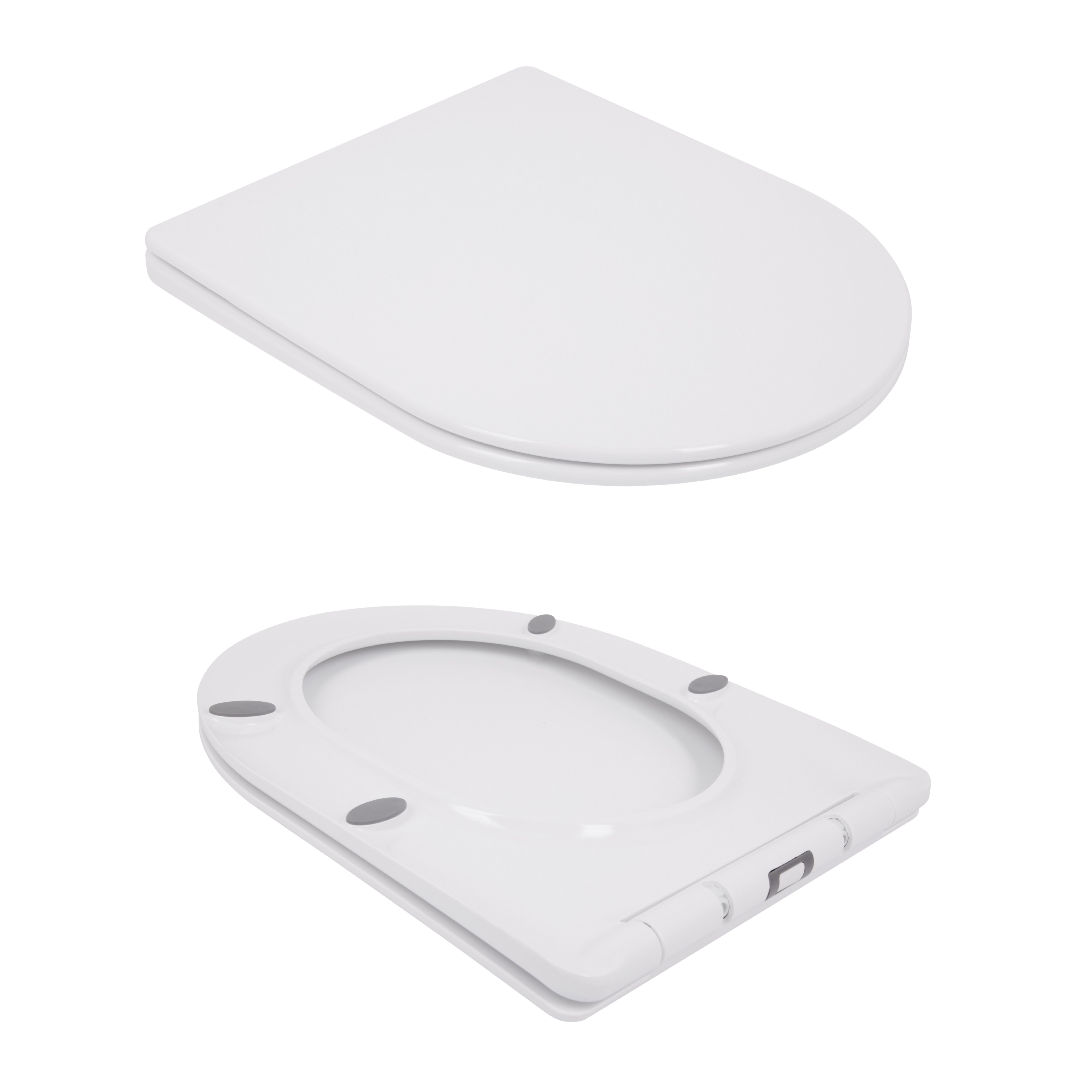 Унітаз підлоговий Qtap Jay Ultra Quiet з сидінням Soft-close 640x360x835 мм QT07222175TW White