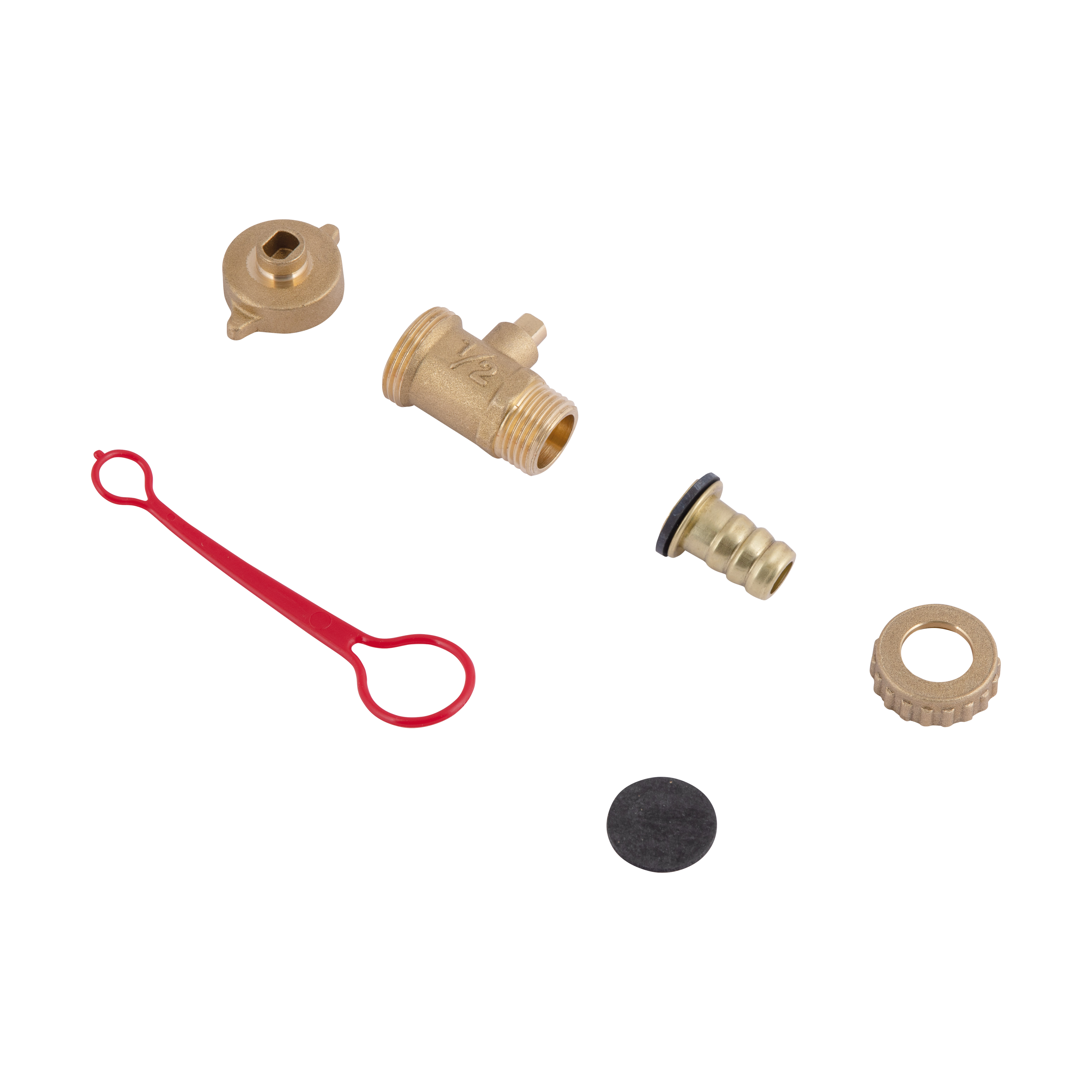 Кран кульовий Icma 1/2" зливний №146