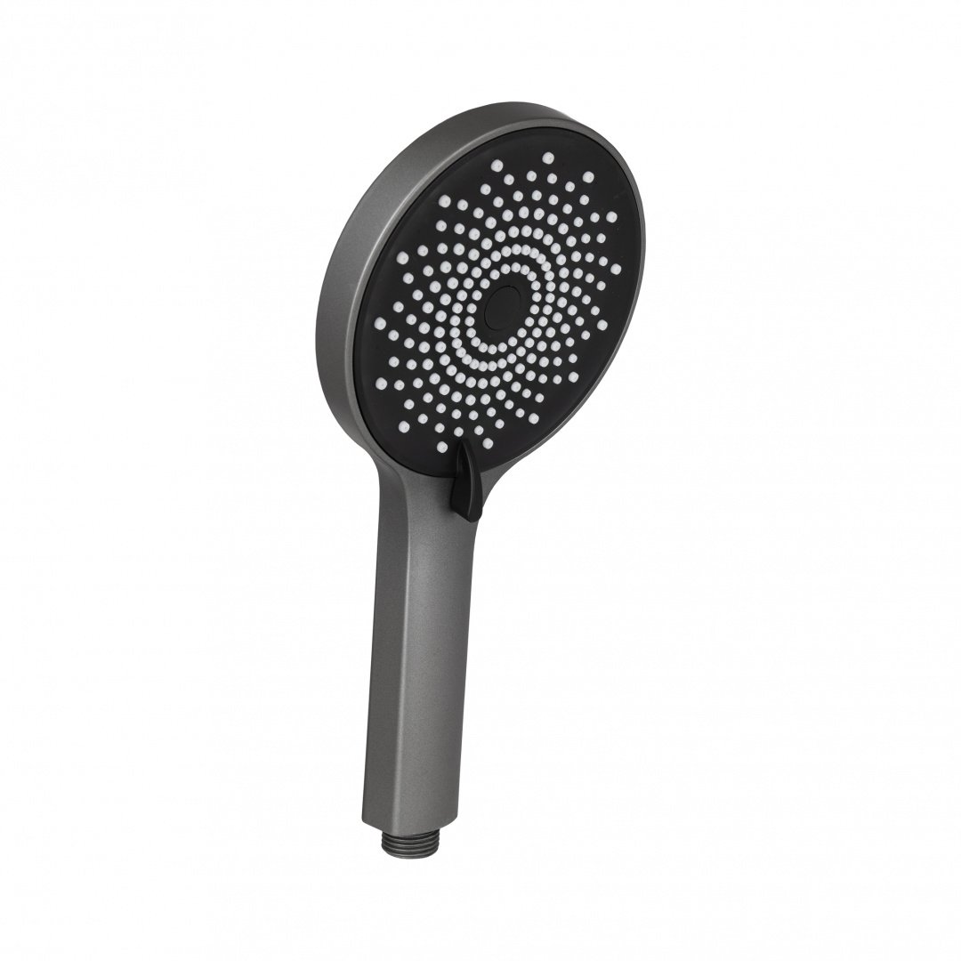 Лійка для ручного душу Lidz Niagara 32 120 мм округла LDNIA32GRP48536 Graphite