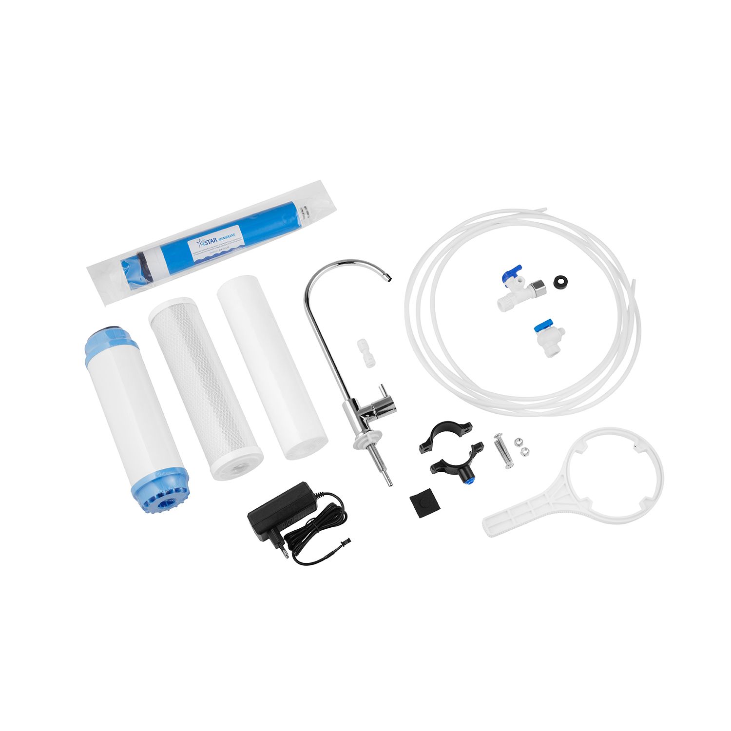 Система зворотного осмосу Нова Вода 3-04-ECO-H-Pump з помпою