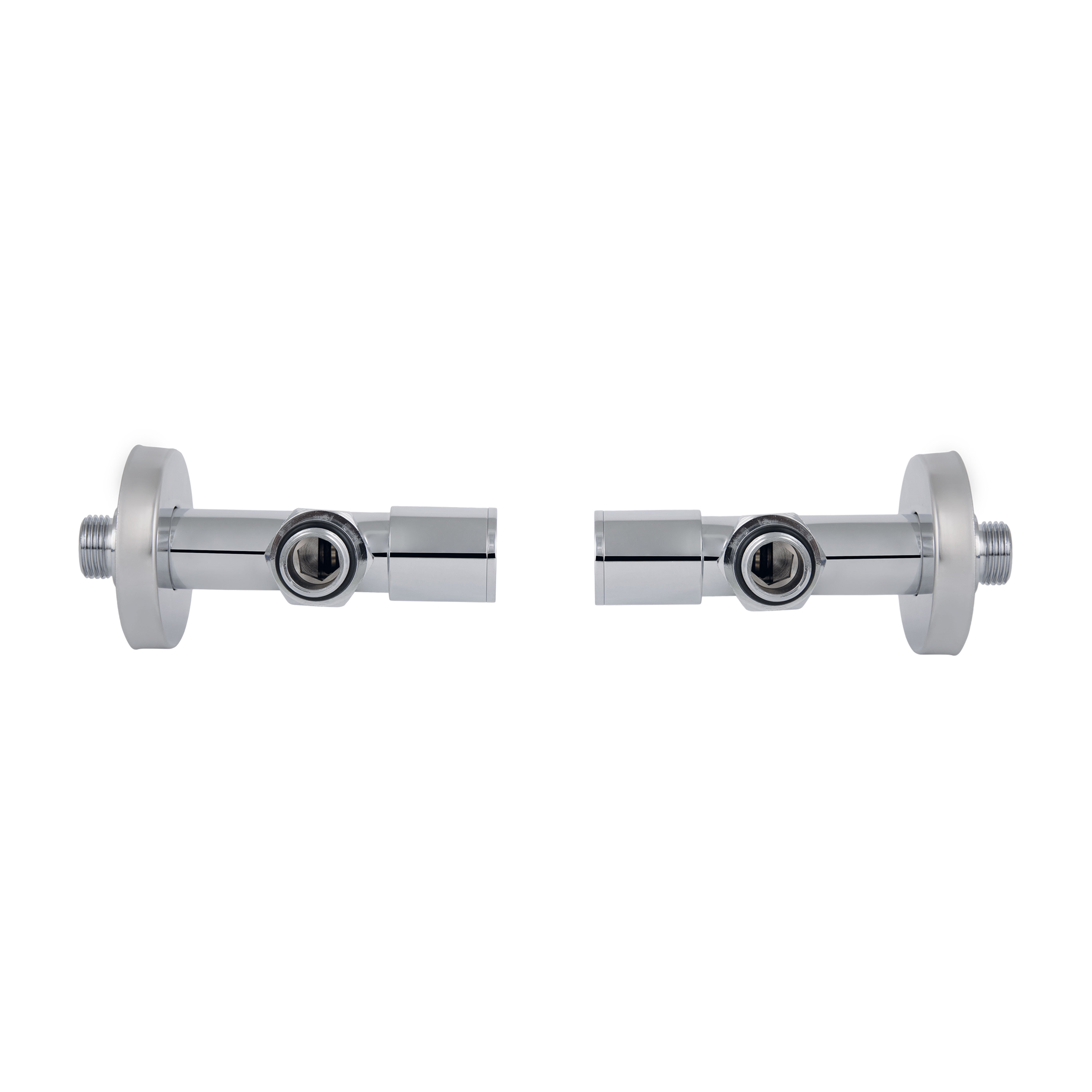 Комплект кранів Thermo Alliance Standart 1/2" НР для рушникосушарки кутовий SF395W15