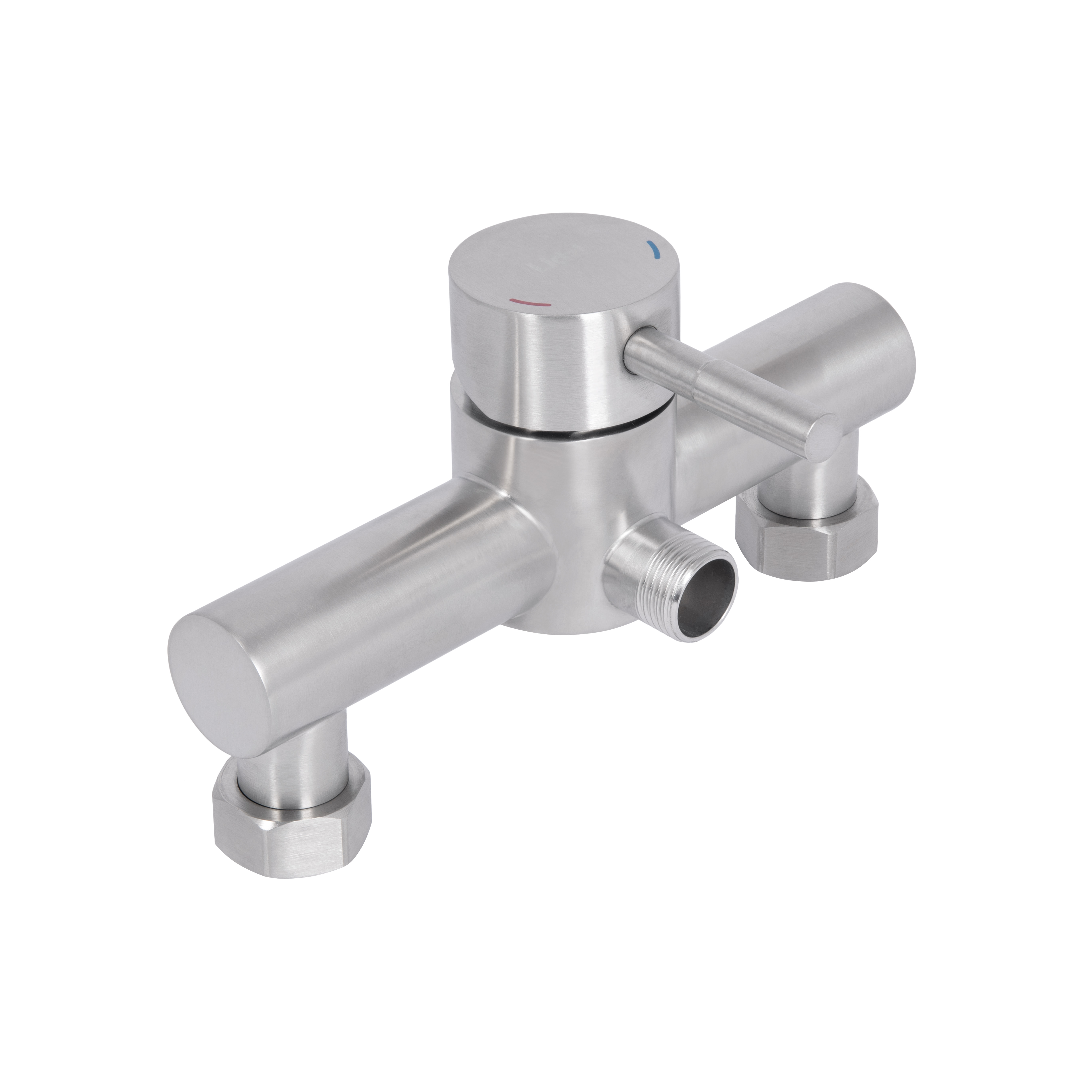 Змішувач для душу Lidz Aria 010 (з душовим гарнітуром) (k35) LDARI010NKS43361 Nickel