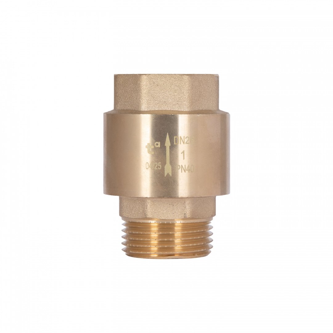 Клапан зворотний Thermo Alliance Standart 1"ВЗ із латунним штоком TAS248W25