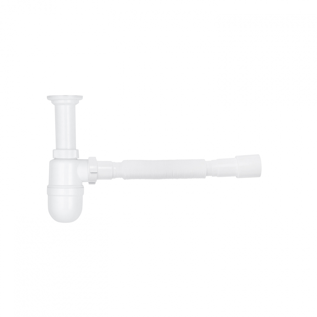 Сифон для раковини KronoPlast 1 1/2''х40 мм з литим випуском SY11000043 (У1050)