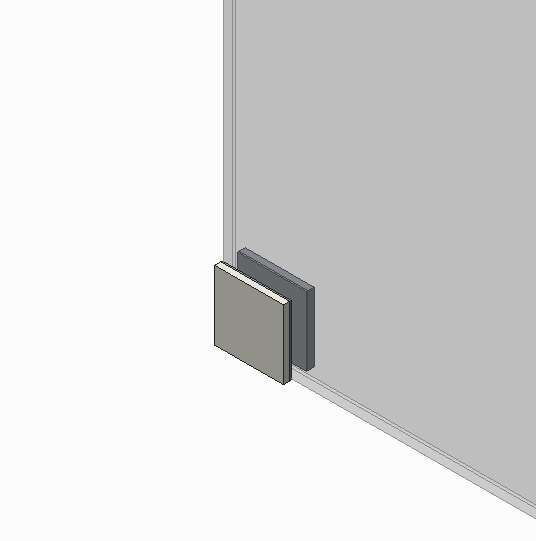 Двері у нішу розсувні KOER SR SD02-120x200-TR-01 прозоре скло EASY CLEAN 8мм хром (KR5384)