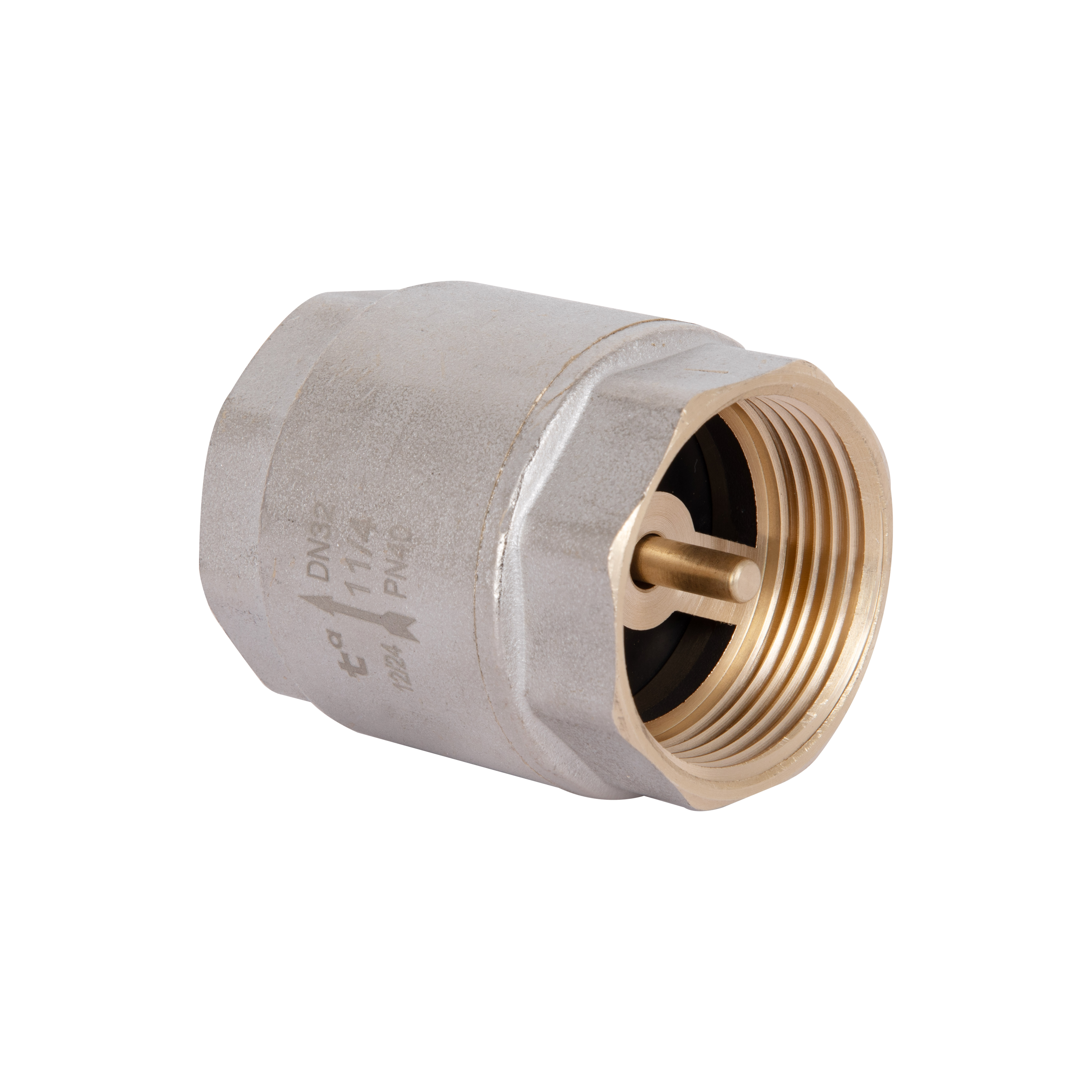 Зворотний клапан Thermo Alliance Standart 1 1/4"ВВ із латунним штоком TAS240W32