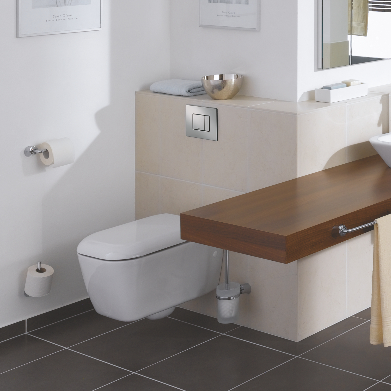 Інсталяційний комплект 5в1 для підвісного унітазу Grohe Fresh Rapid SL (38827000)