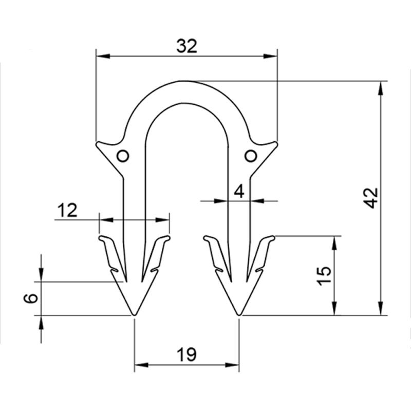 Скоба якорная KOTAR (500 шт)