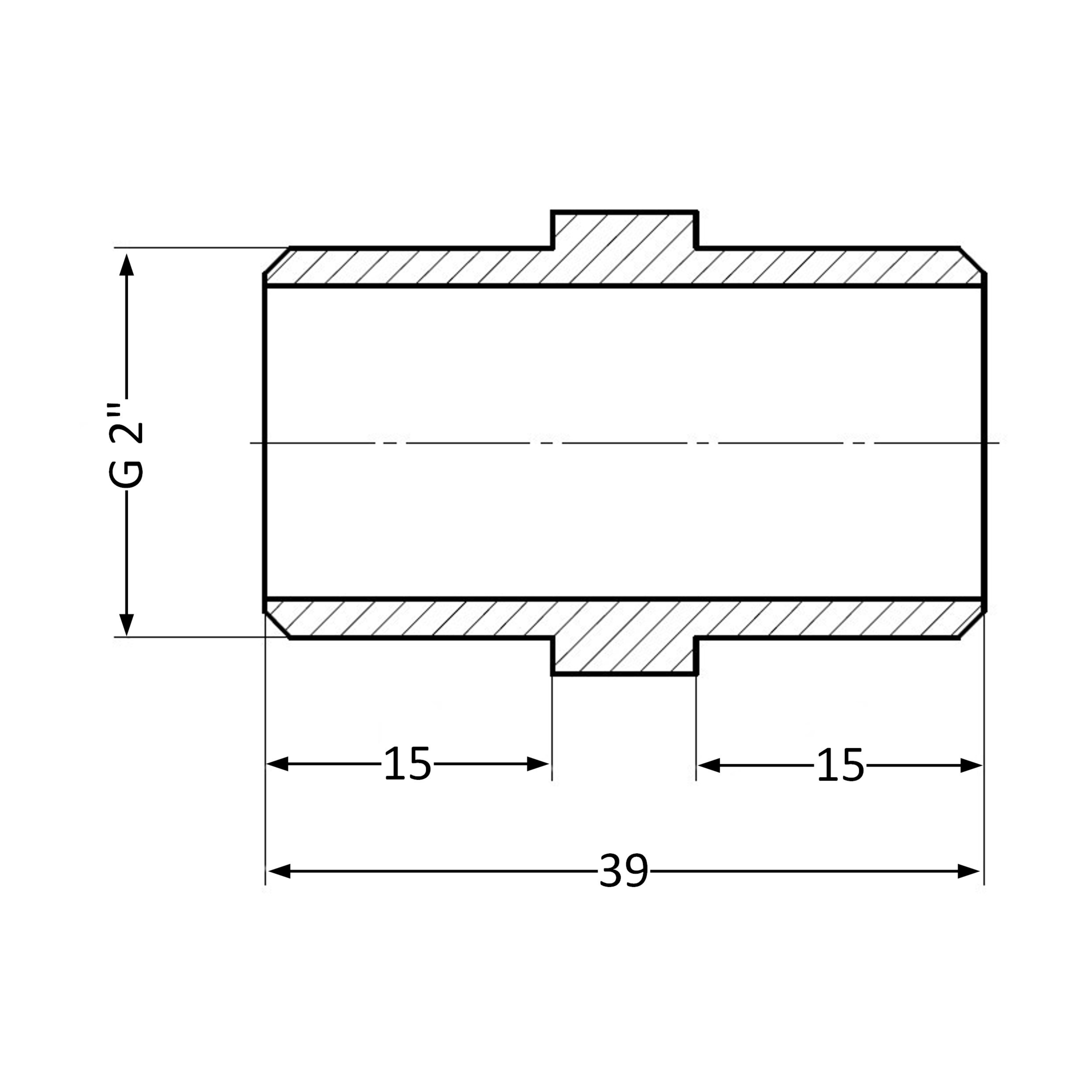 Ніпель Thermo Alliance Standart 2" ЗР SD4075050