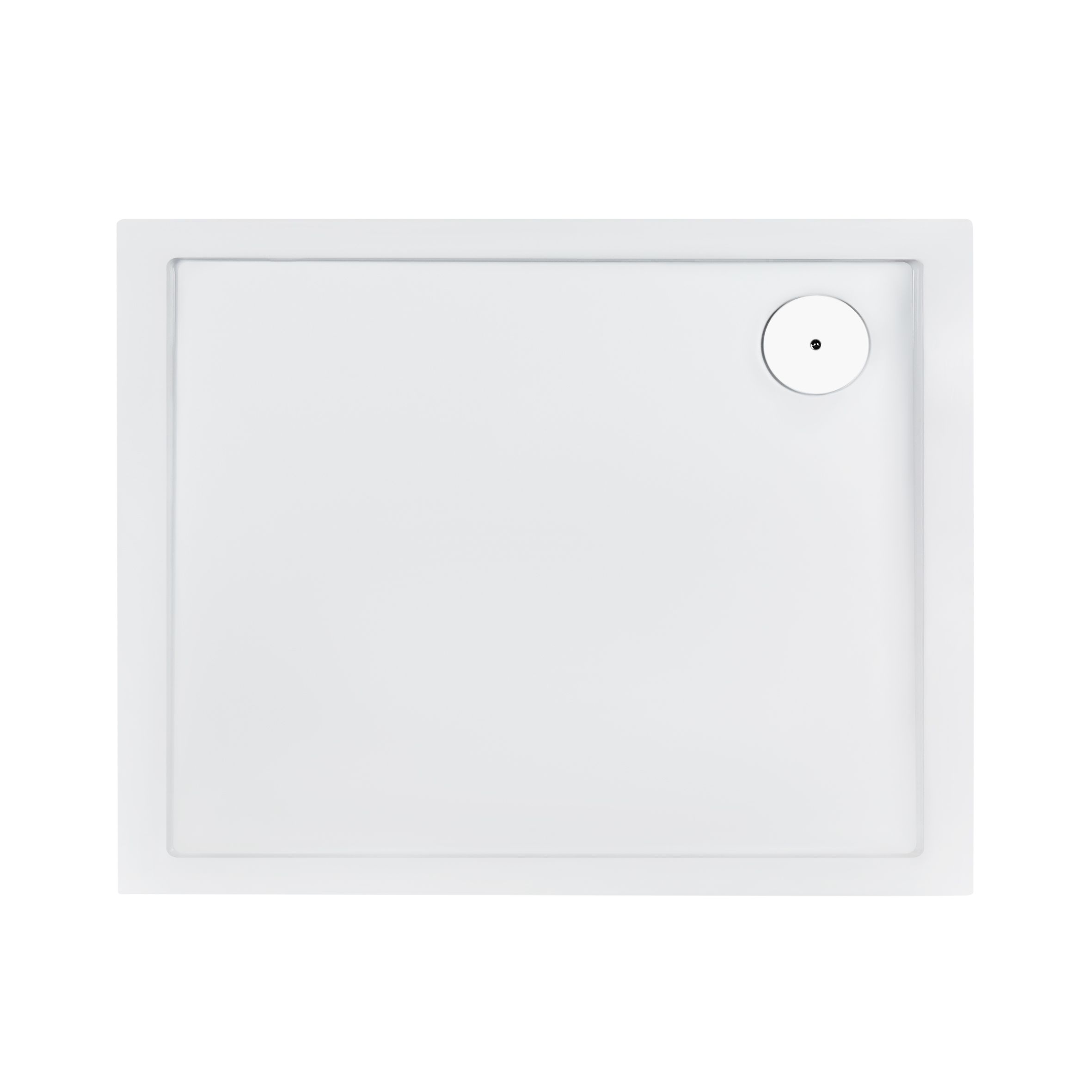 Душевой поддон Qtap Tern 301812W 100x80x12 см + сифон
