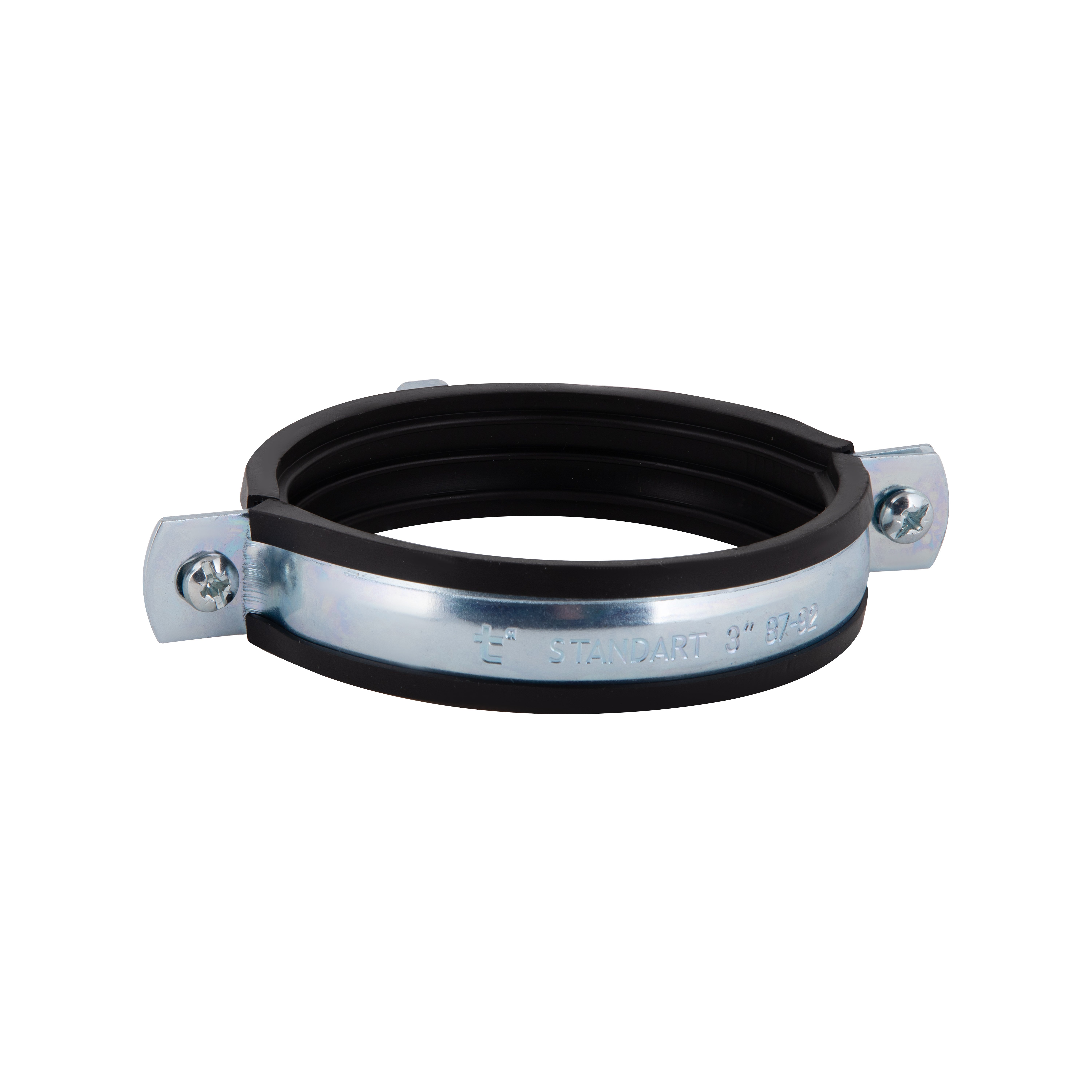 Хомут Thermo Alliance Standart 3" з чорною гумою (D87-92 мм) SD10076B