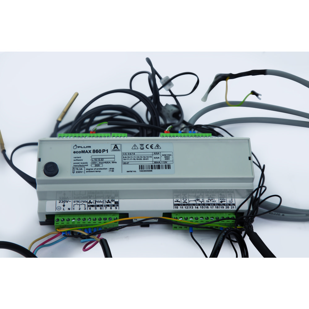 Комплект пелетний пальник Thermo Alliance Evo 50 кВт + контролер ECOMAX 860 Plum