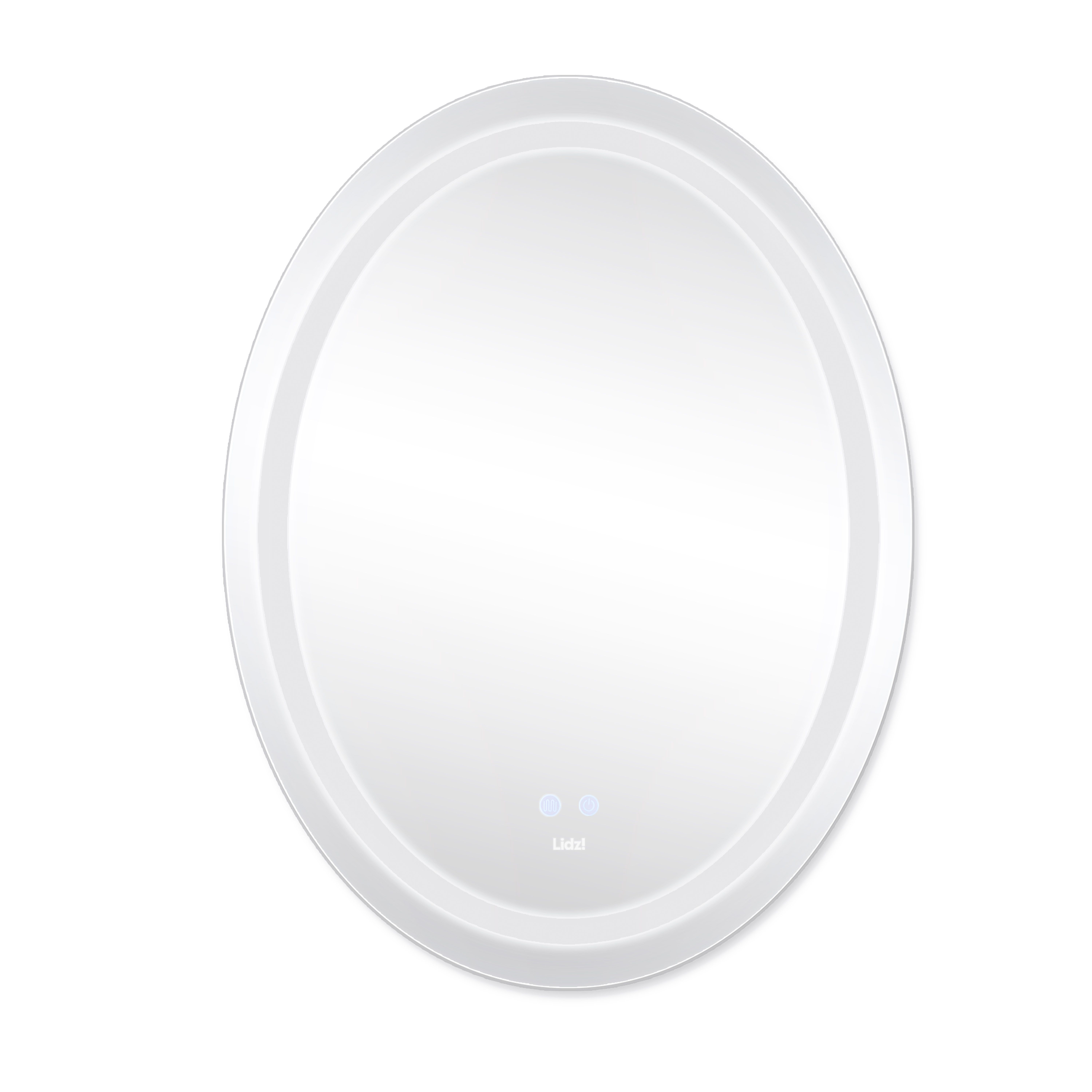 Дзеркало Lidz Vida 700х500 з LED-підсвічуванням Touch, з антизапотіванням, з димером, рег. яскравості LD78LF5070