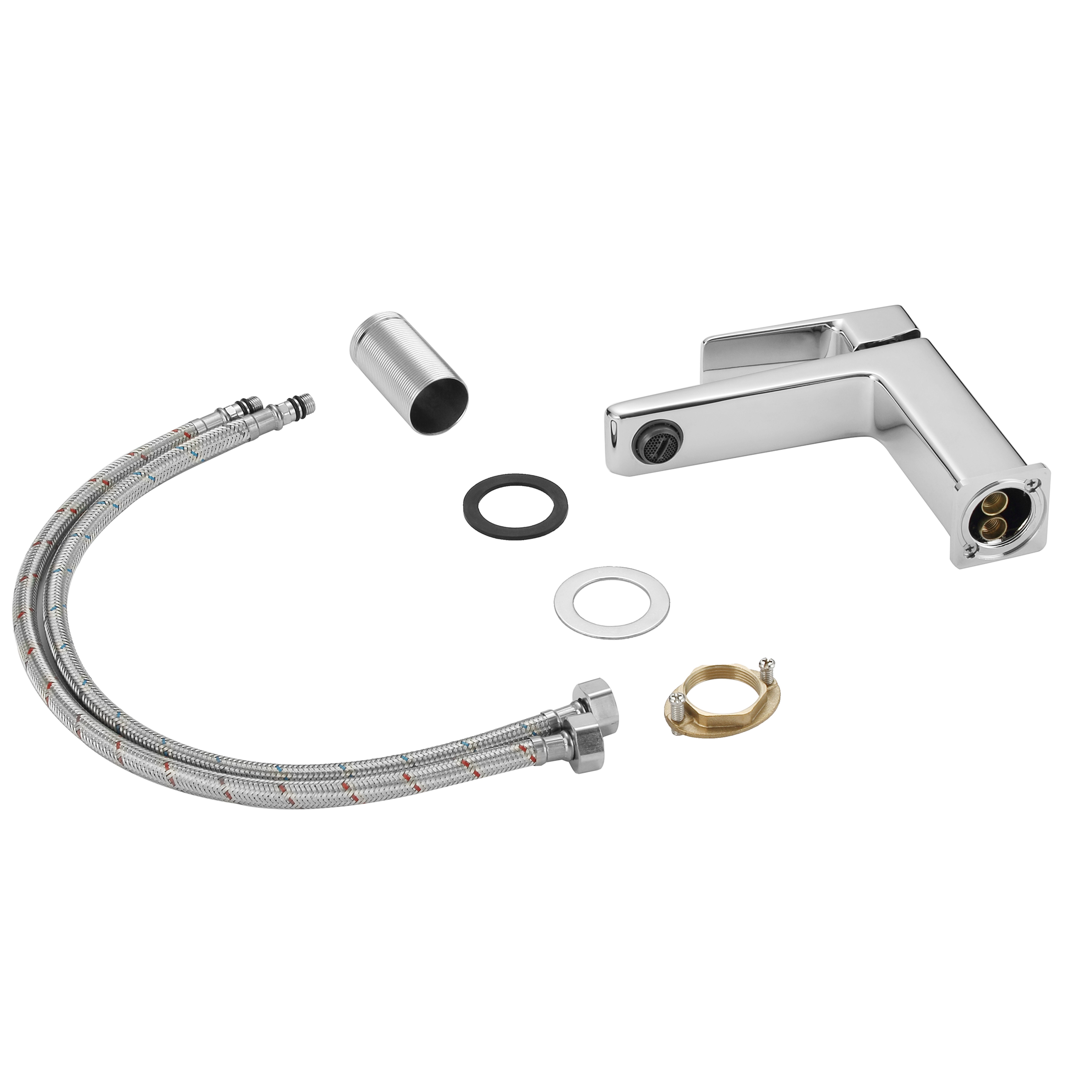 Змішувач латунний для раковини Lidz Orion 001F (k25) LDORI001FCRM48091 Chrome