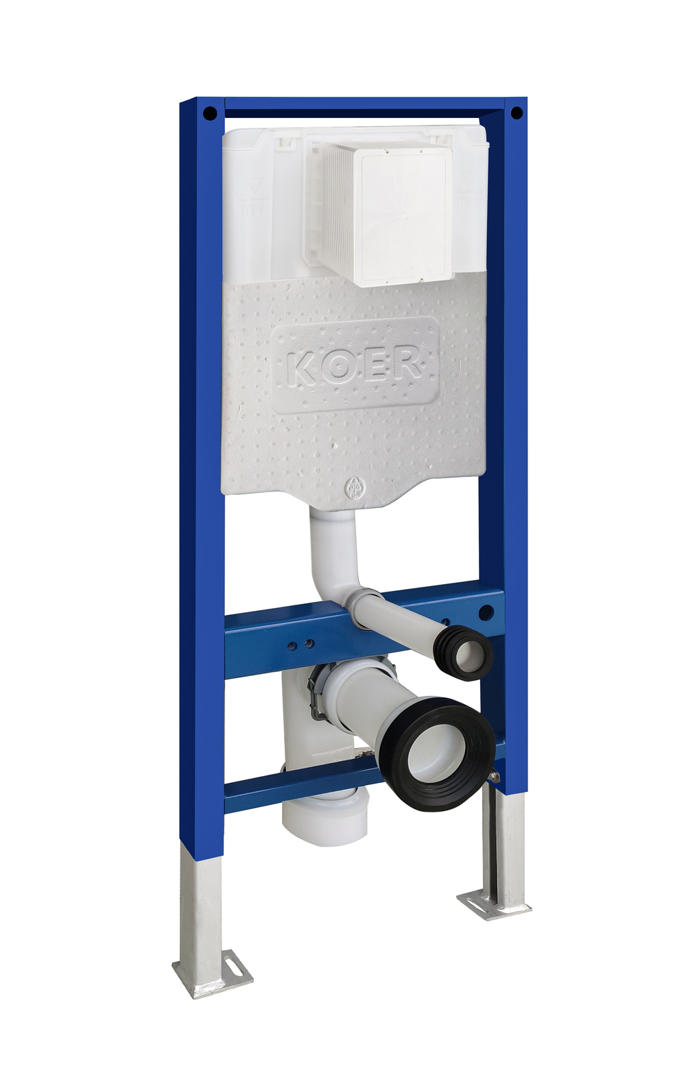 Інсталяція для підвісного унітазу KOER KT-0504-01 500x126x1150mm з панеллю змиву KT-0607-01 хром (KR5348)