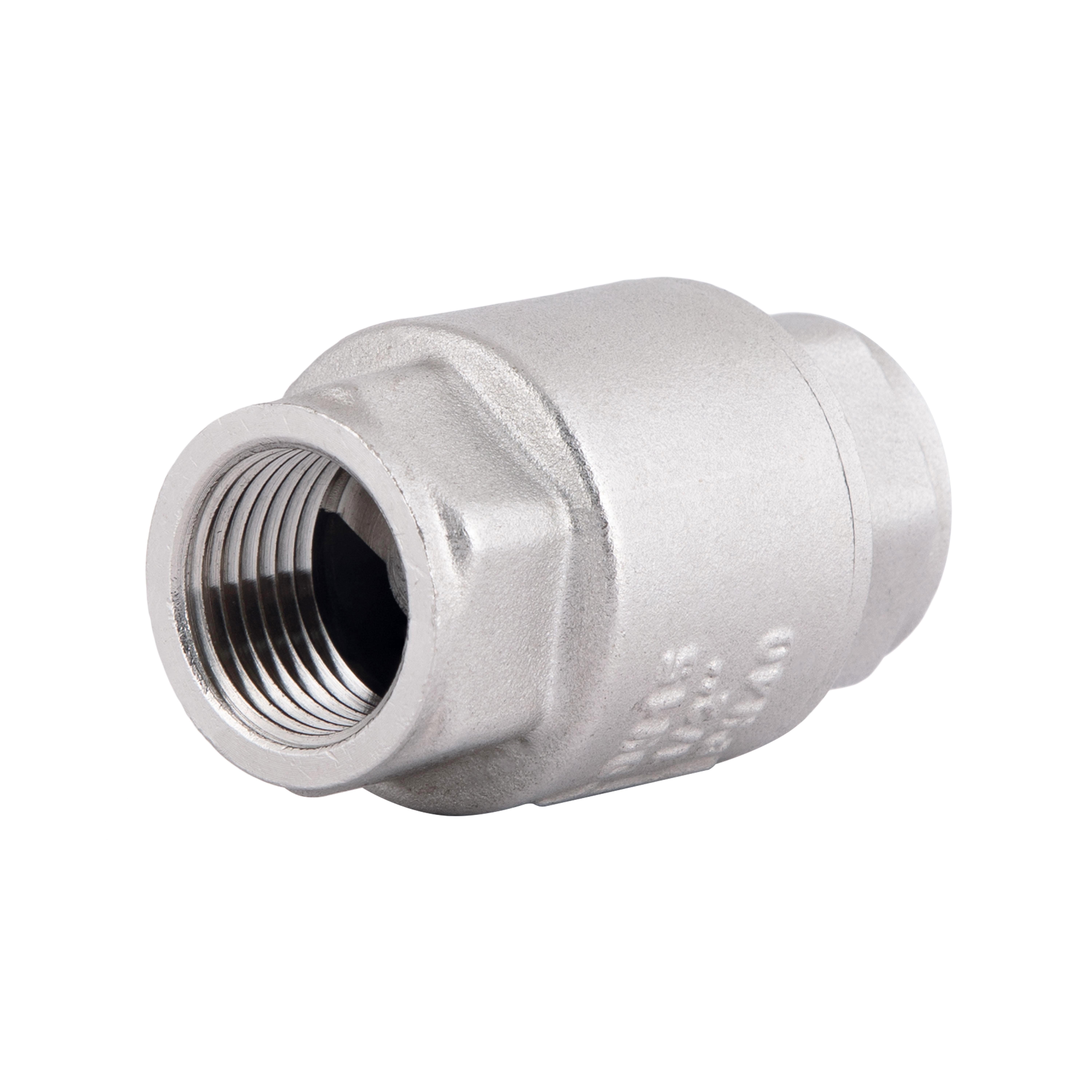 Зворотний клапан Thermo Alliance Forte 1/2"ВВ нікельований із латунним штоком TAF240W15