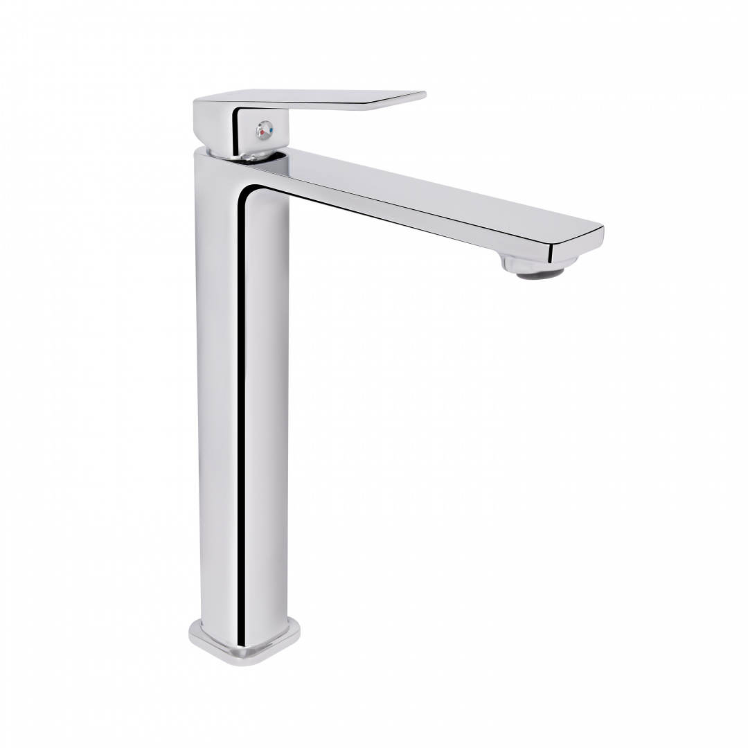 Змішувач для раковини високий Qtap Capricorn, Chrome (k26) QTCAP1060H102C48220