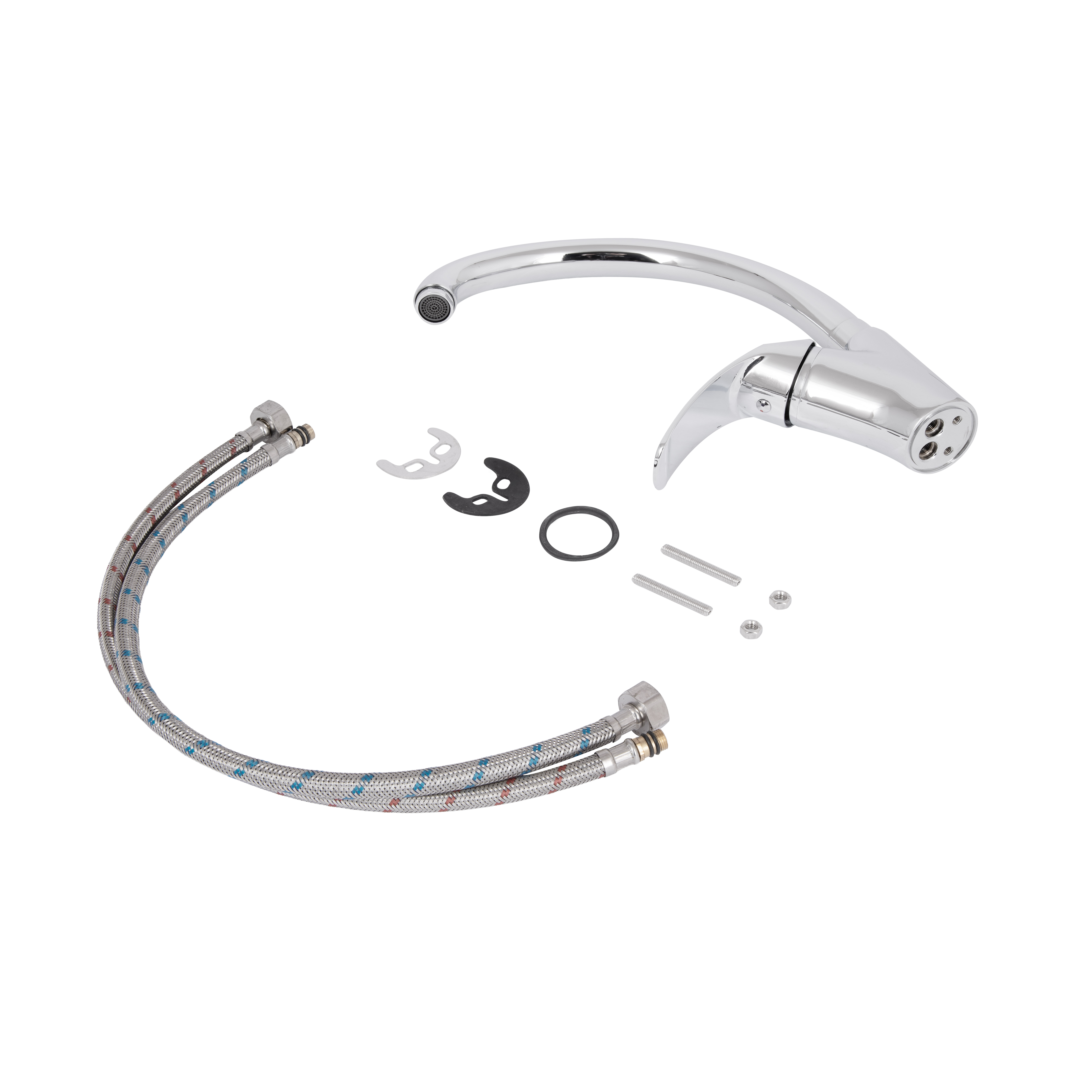 Змішувач для кухні Lidz Mars 007 (k40) LDMAR007CRM34856 Chrome