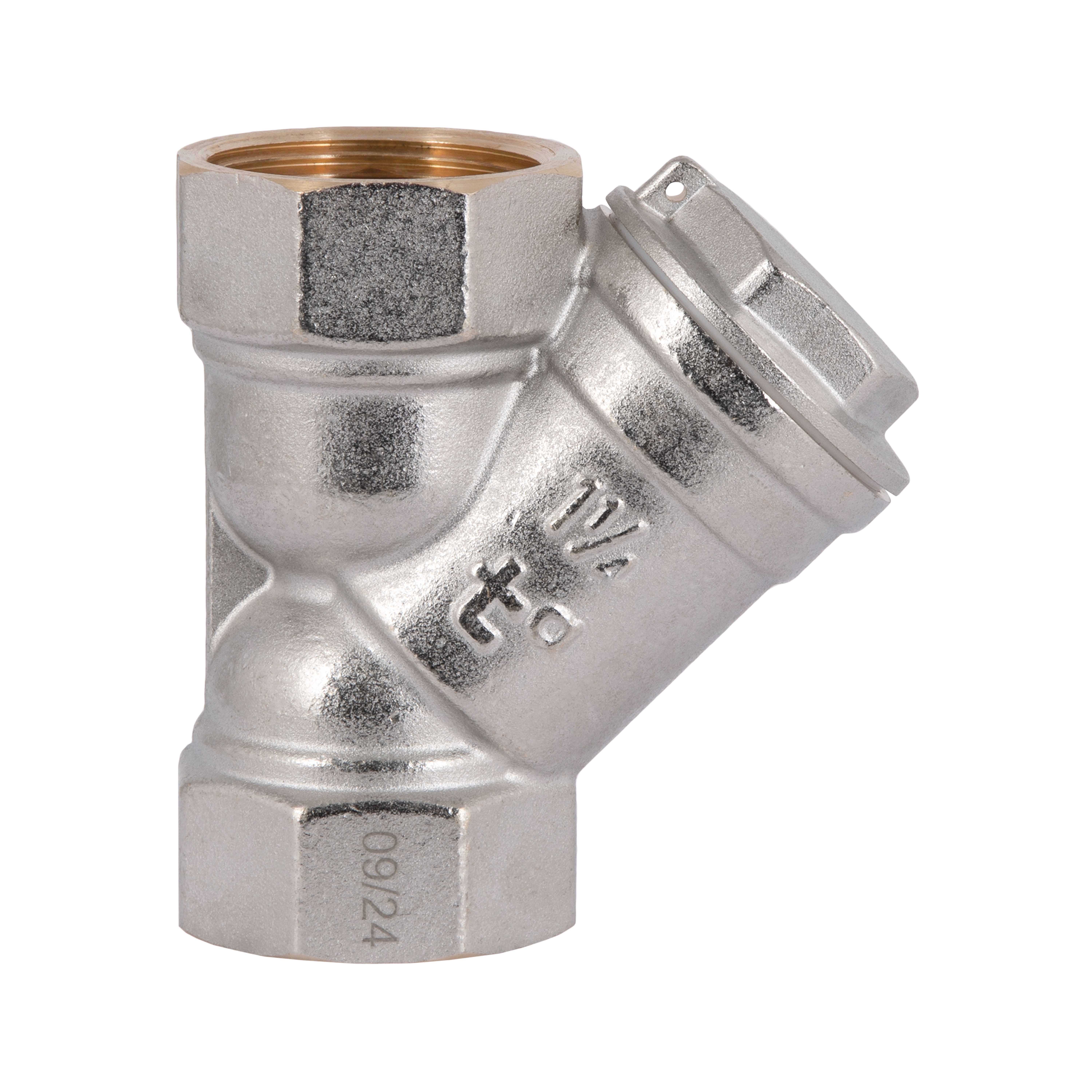 Фільтр грубої очистки Thermo Alliance Standart 1 1/4"ВВ нікель для води косий TAS124W32