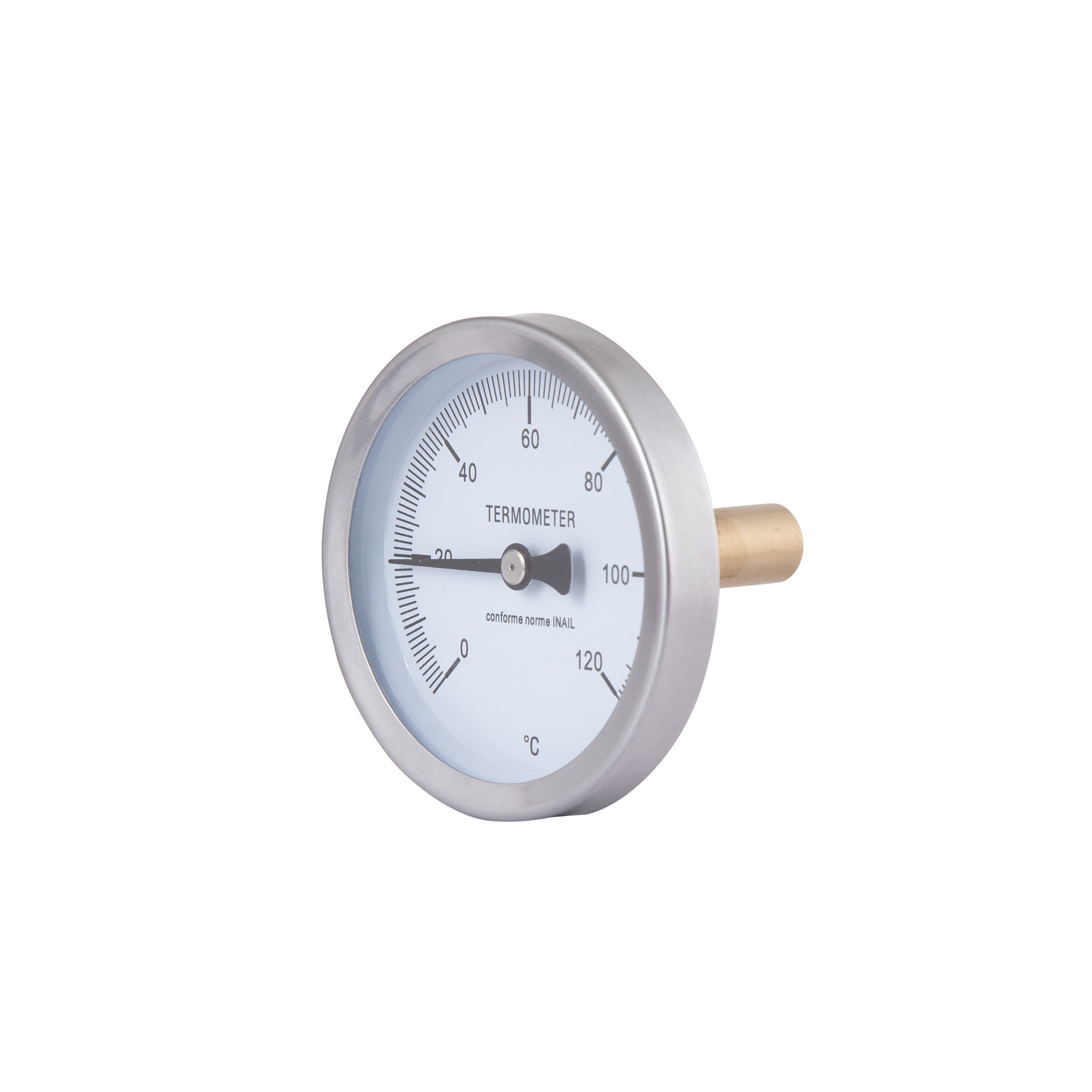 Термометр Thermo Alliance Standart 120°С 63 мм 1/2", заднє підключення SD17440MM