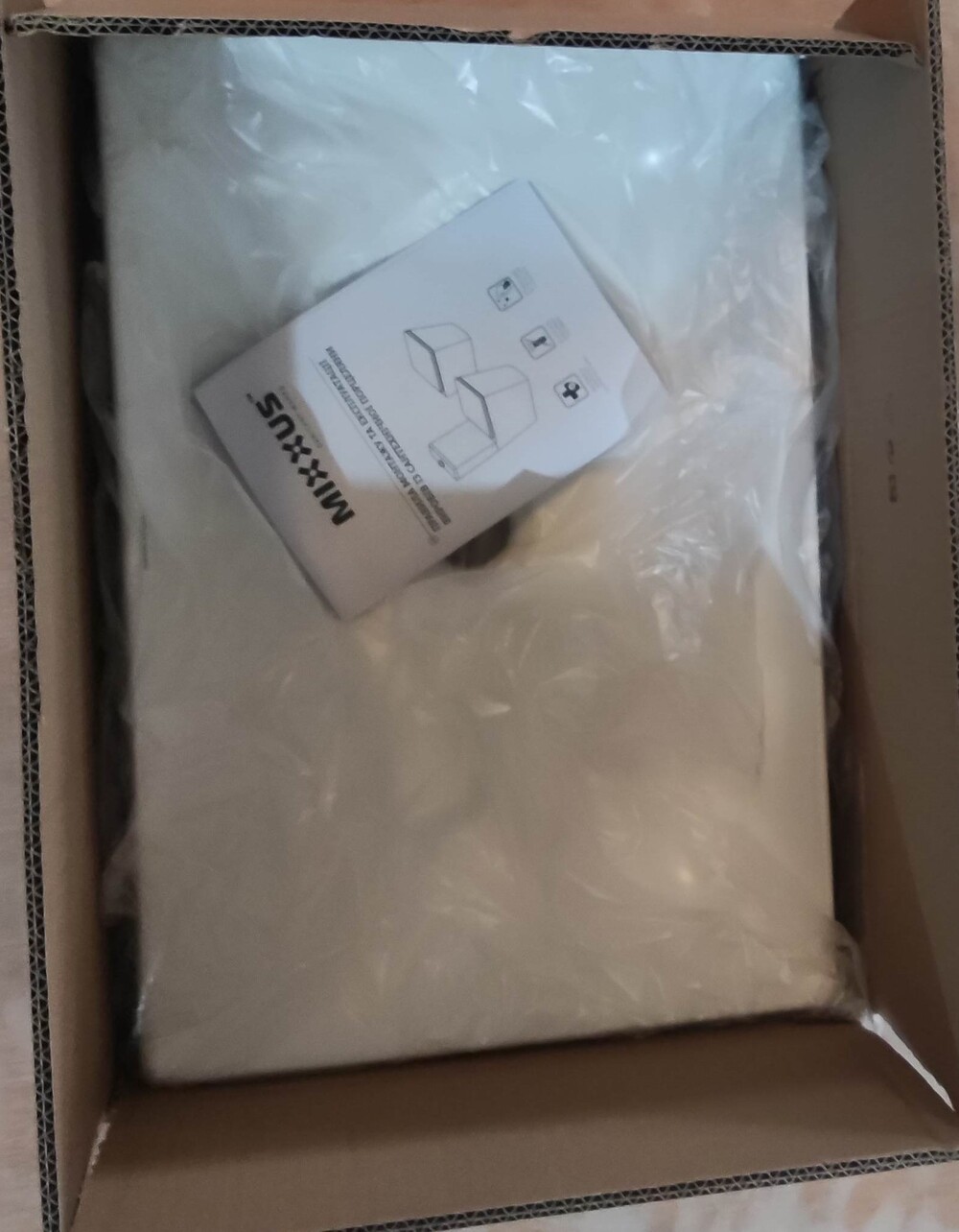 Раковина накладна MIXXUS PREMIUM QUADRO-0104 500х350х120mm (MP6515)