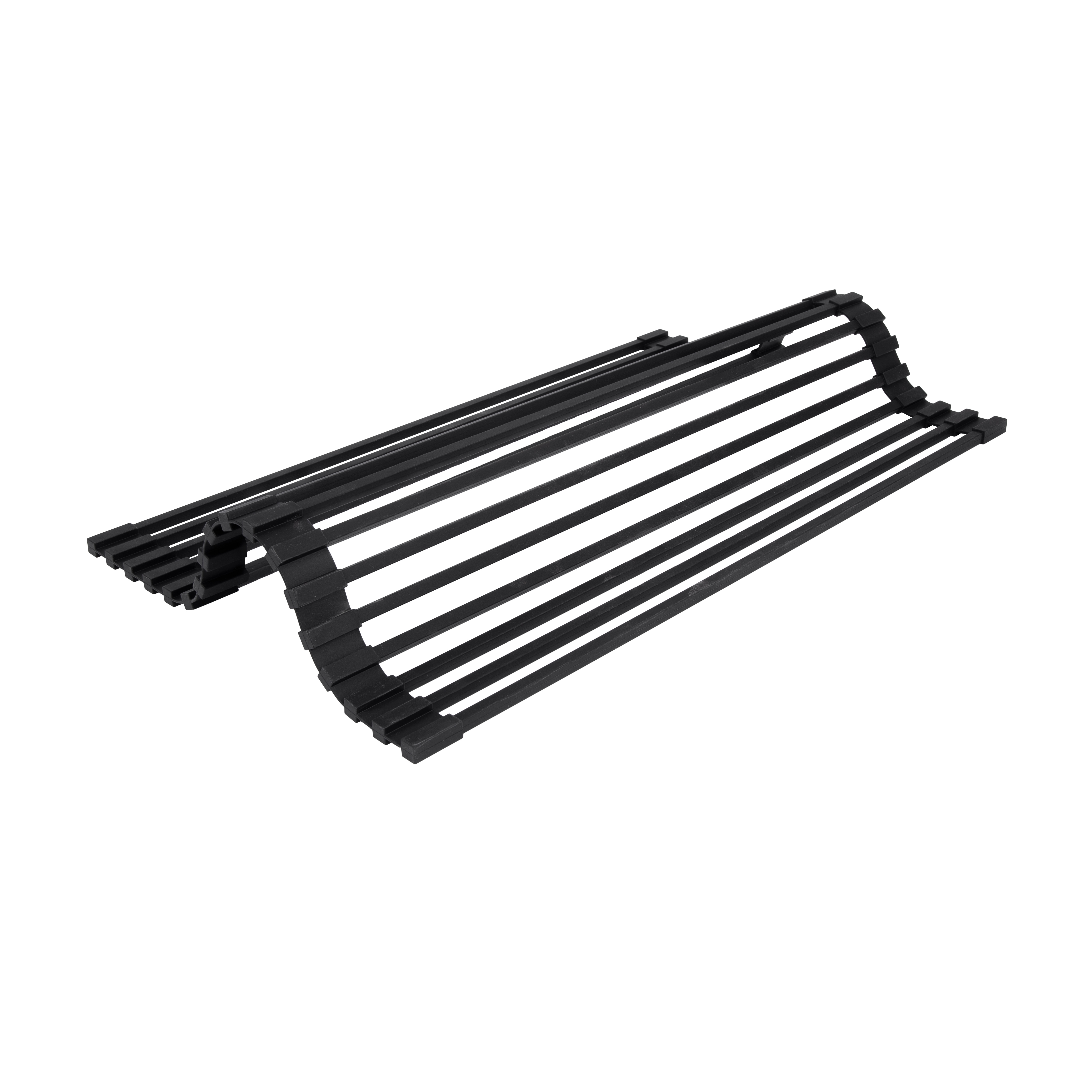 Сушарка на кухонну мийку Lidz Acsis LA06 Black, квадратна основа, для посуду 430х300 мм LDACSLA06BLM49764