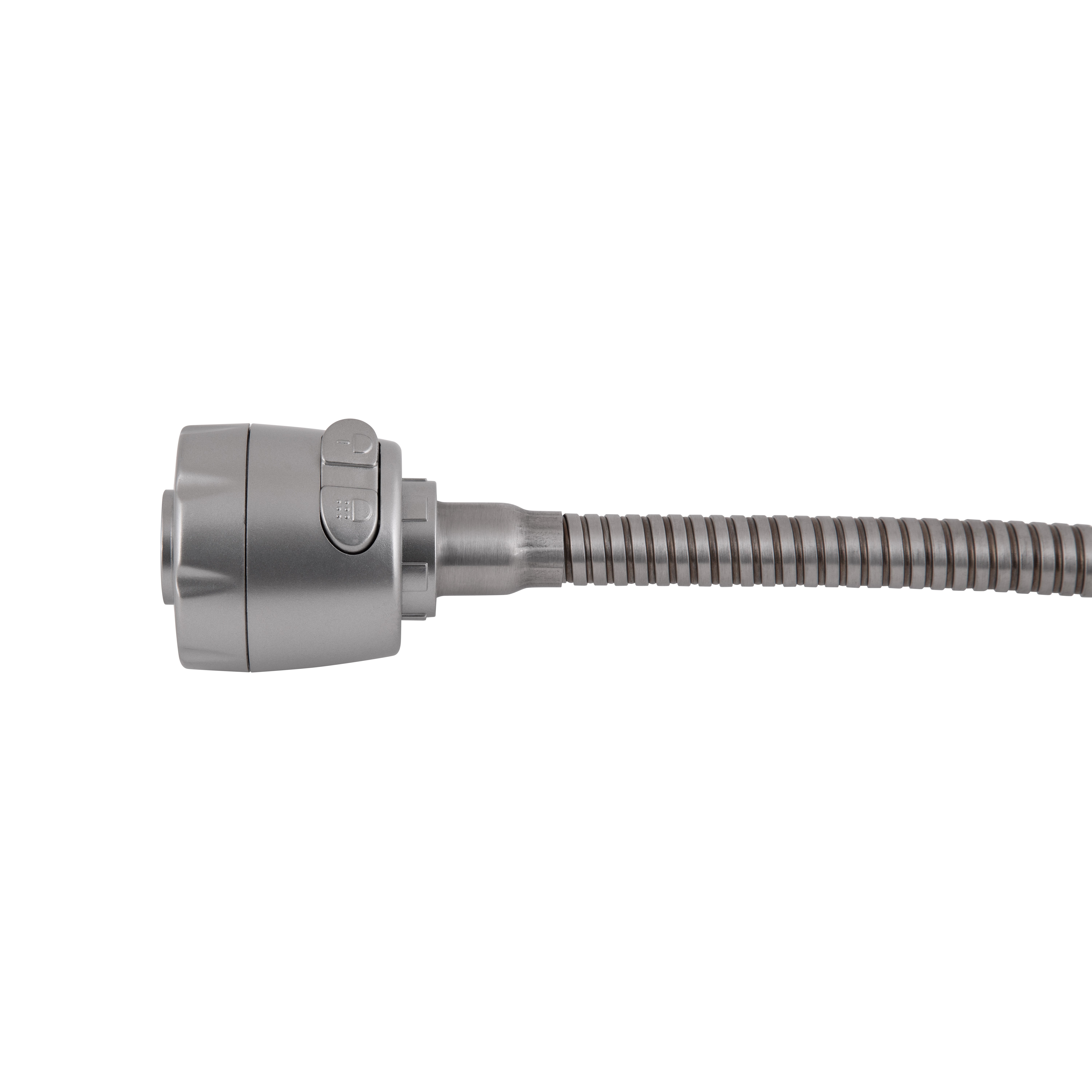 Змішувач для кухні Brinex Pure 015F41 з гнучким виливом   Nickel BRIPUR015F41NKL
