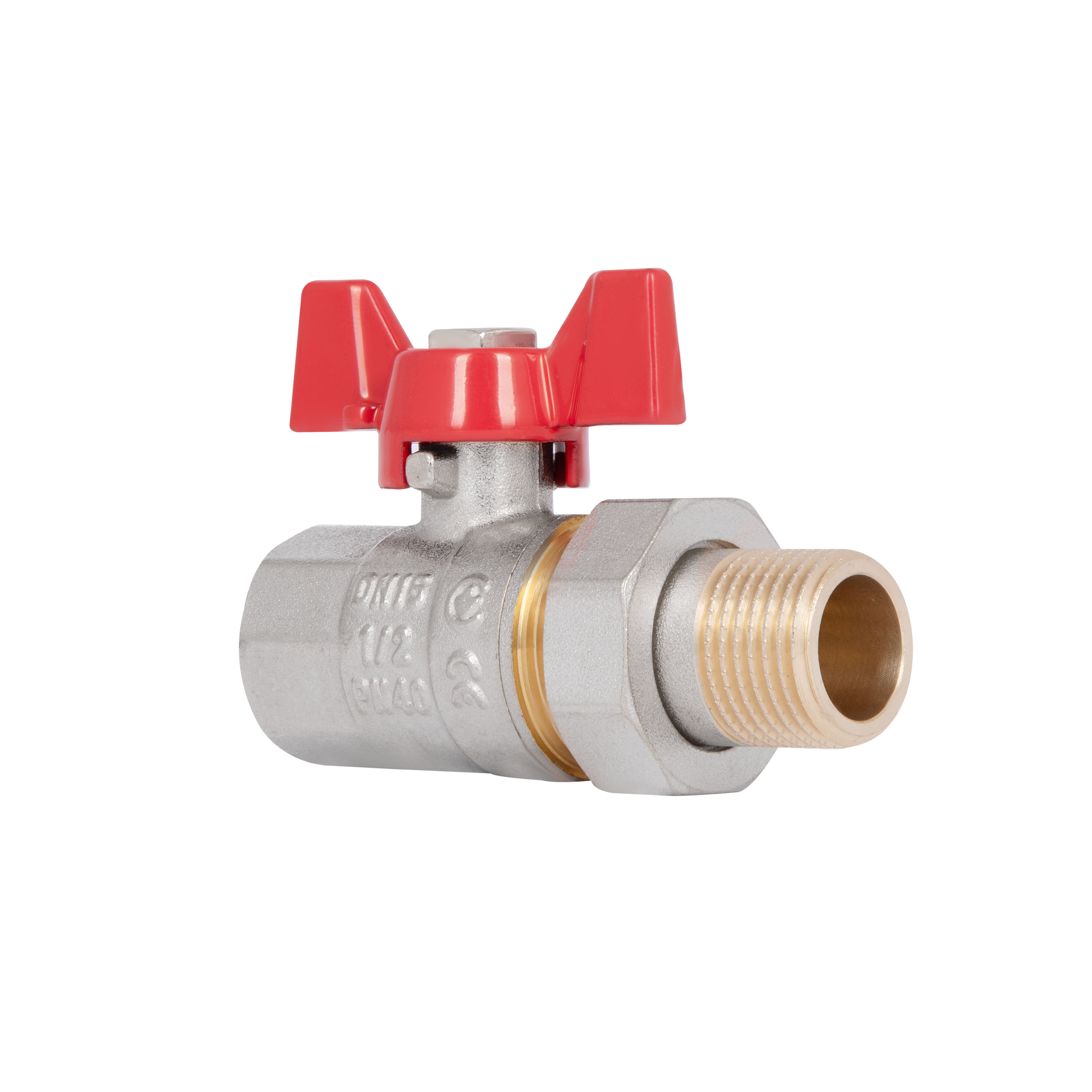 Кран кульовий "Американка" Thermo Alliance Standart 1/2" ВЗ прямий SD220NW15PN40
