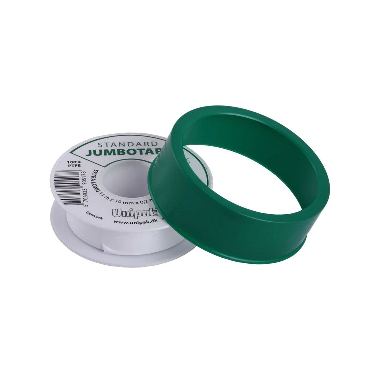 Фум стрічка Jumbotape Professional (16,5m x 19mm x 0,2mm) + 10%, щільність 0,6 g/cm³