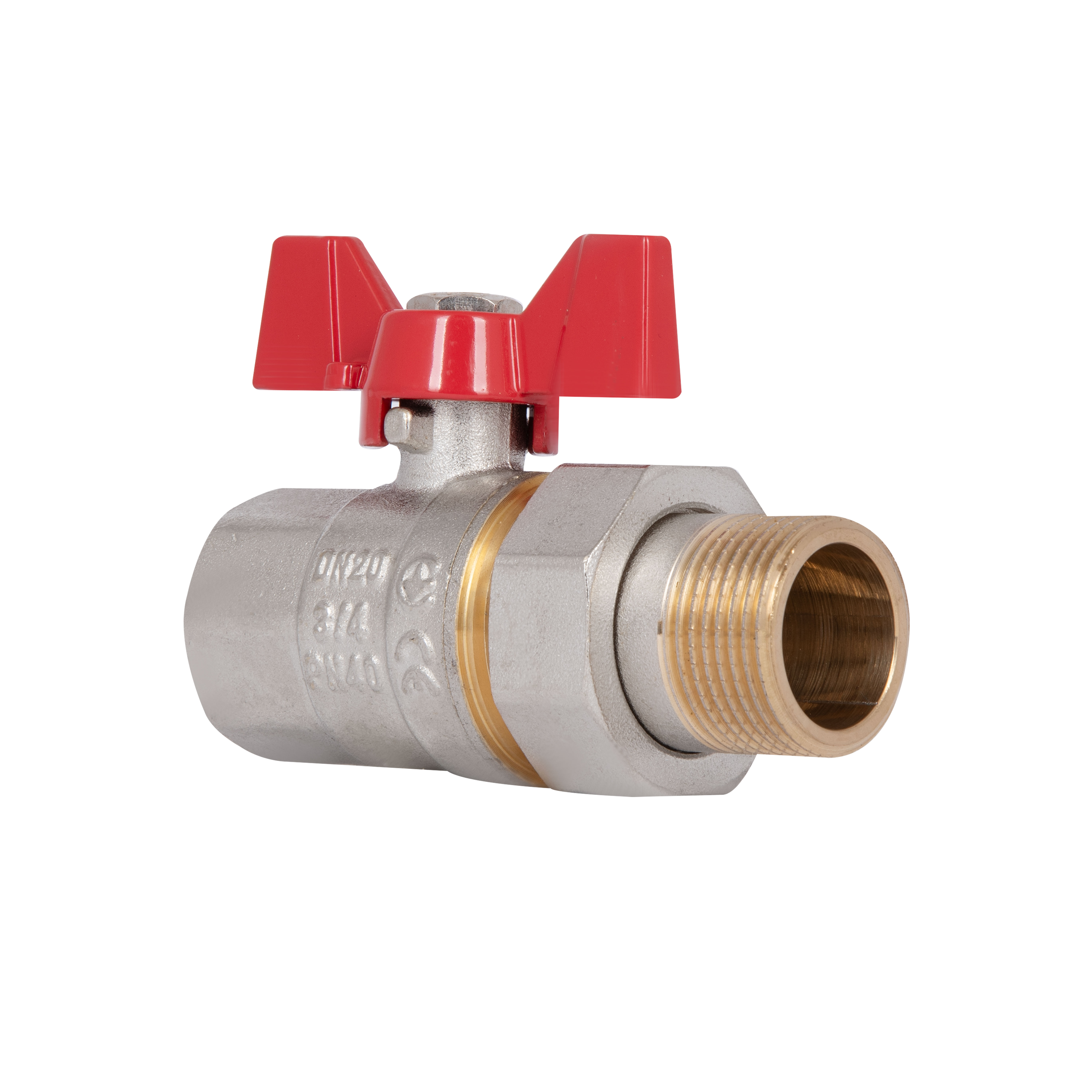 Кран кульовий "Американка" Thermo Alliance Standart 3/4" ВЗ прямий SD220NW20PN40