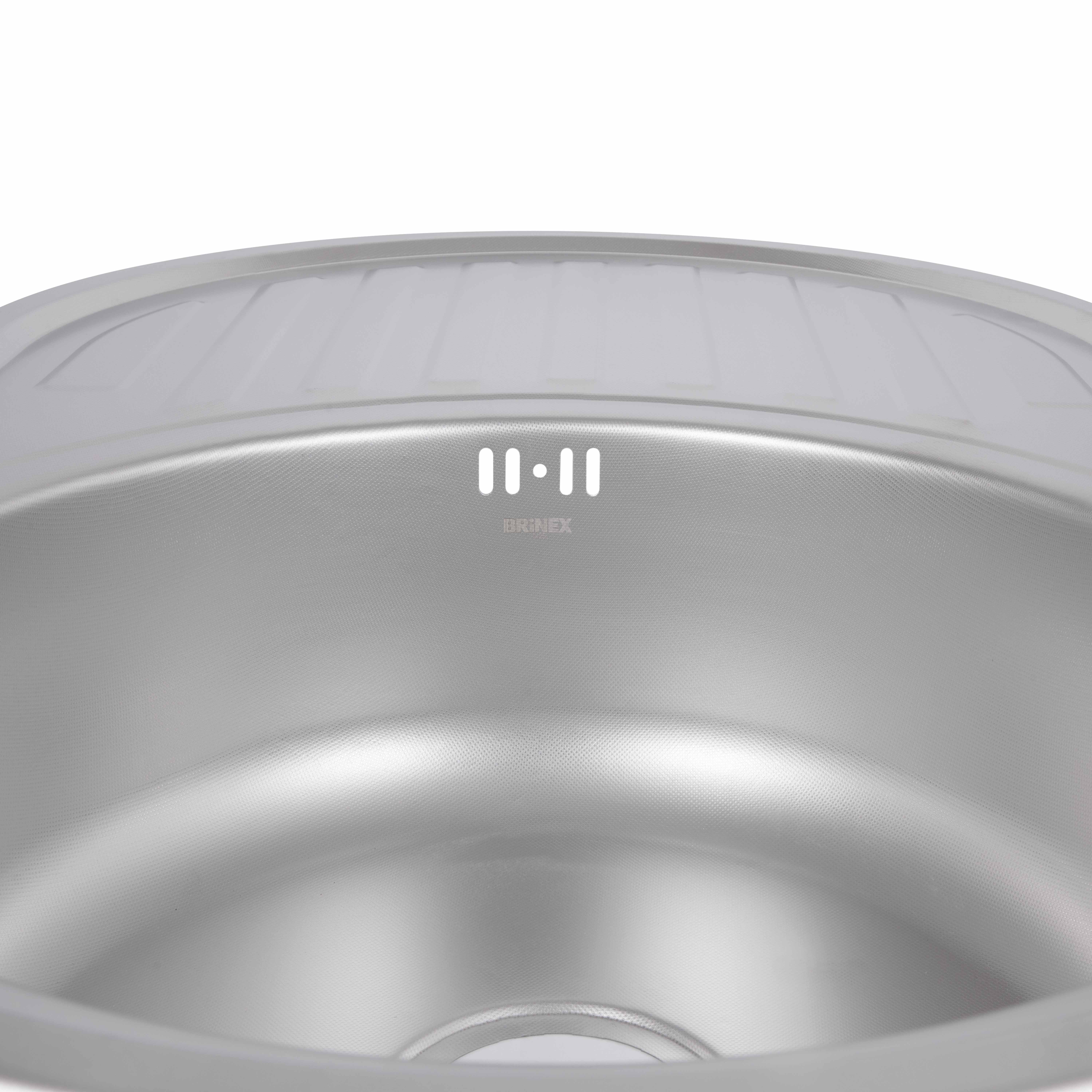 Кухонна мийка Brinex 7750 0,8 мм Micro Decor (BRIN7750MDEC08)