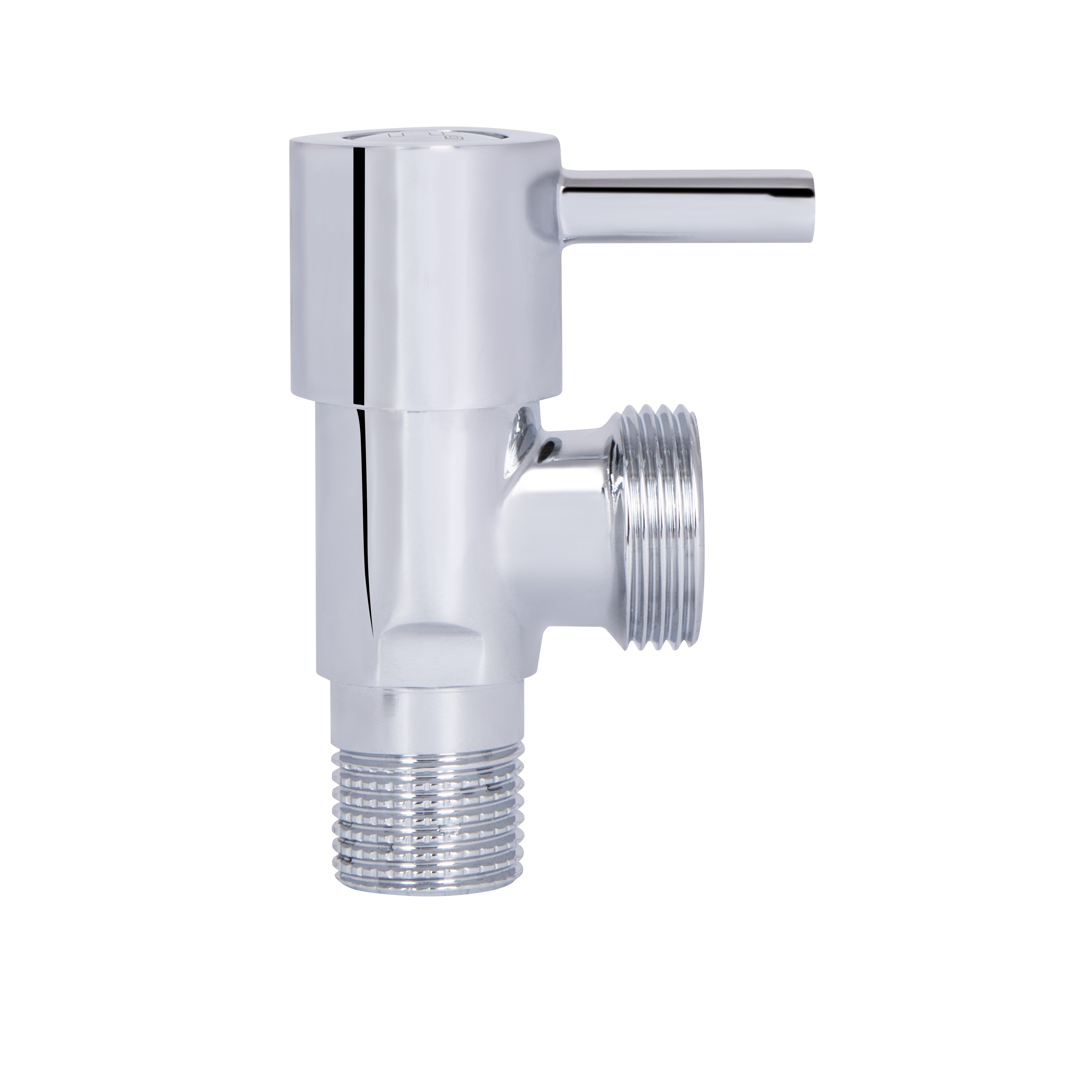 Кран кутовий Thermo Alliance Standart (ручка паличка) з керам.буксою 1/2"Н х 3/4"Н SF343W1520