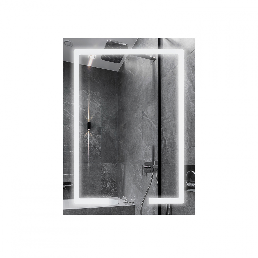 Дзеркало Kroner KRP Spiegel VR2-5080 з LED-підсвічуванням
