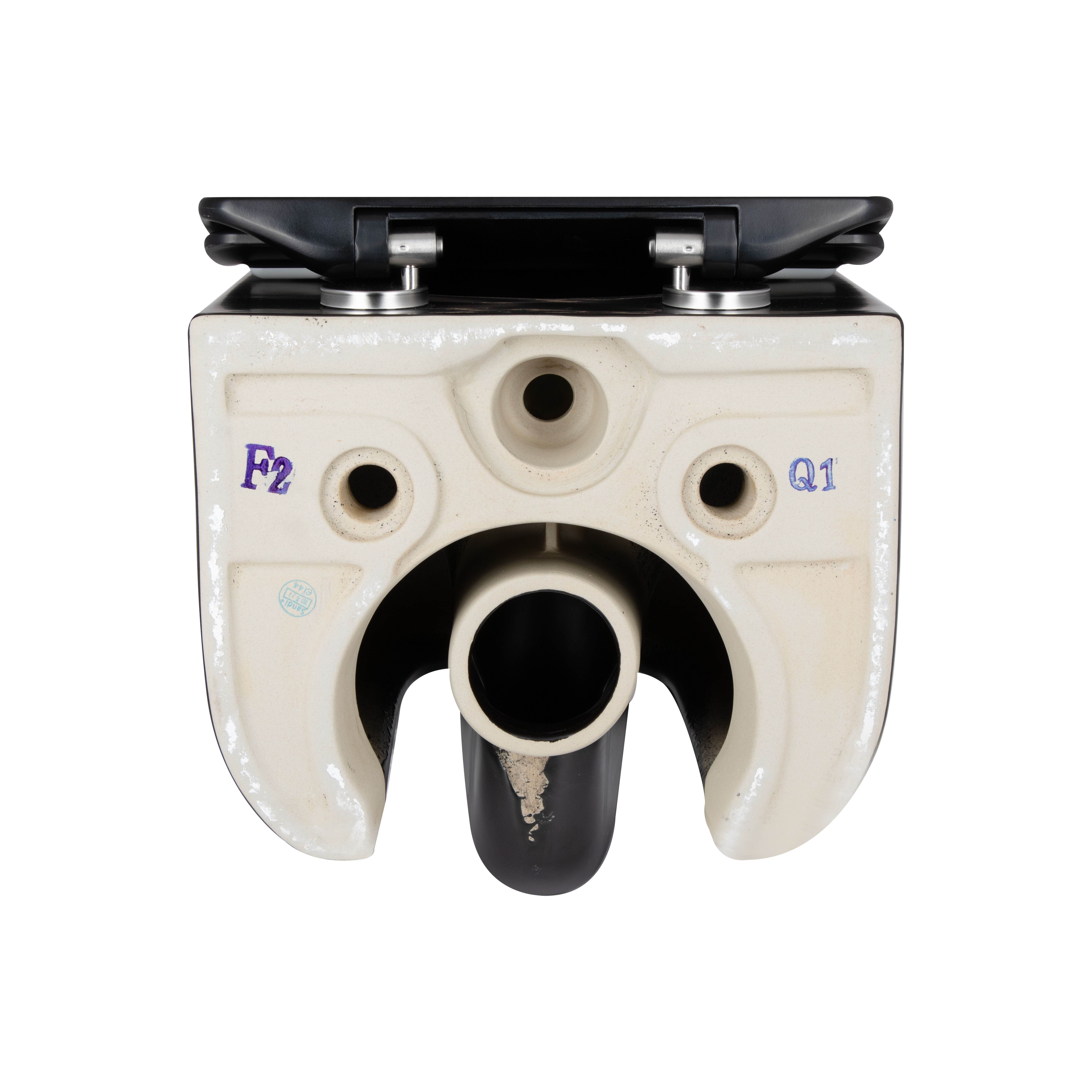 Унітаз підвісний Qtap Taurus безободковий з сидінням Soft-close QT2433084EUQMB