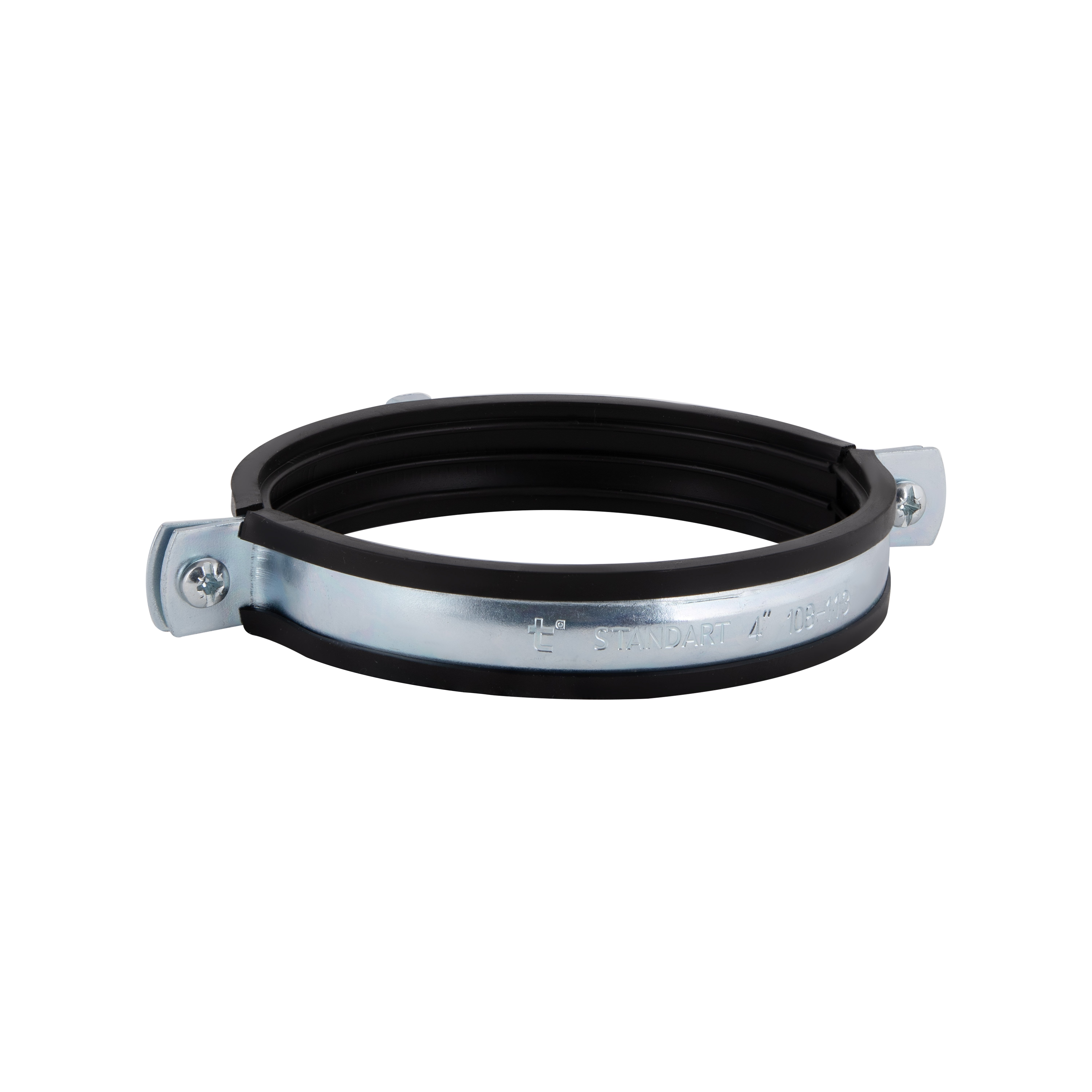 Хомут Thermo Alliance Standart 4" з чорною гумою (D108-113 мм) SD100100B