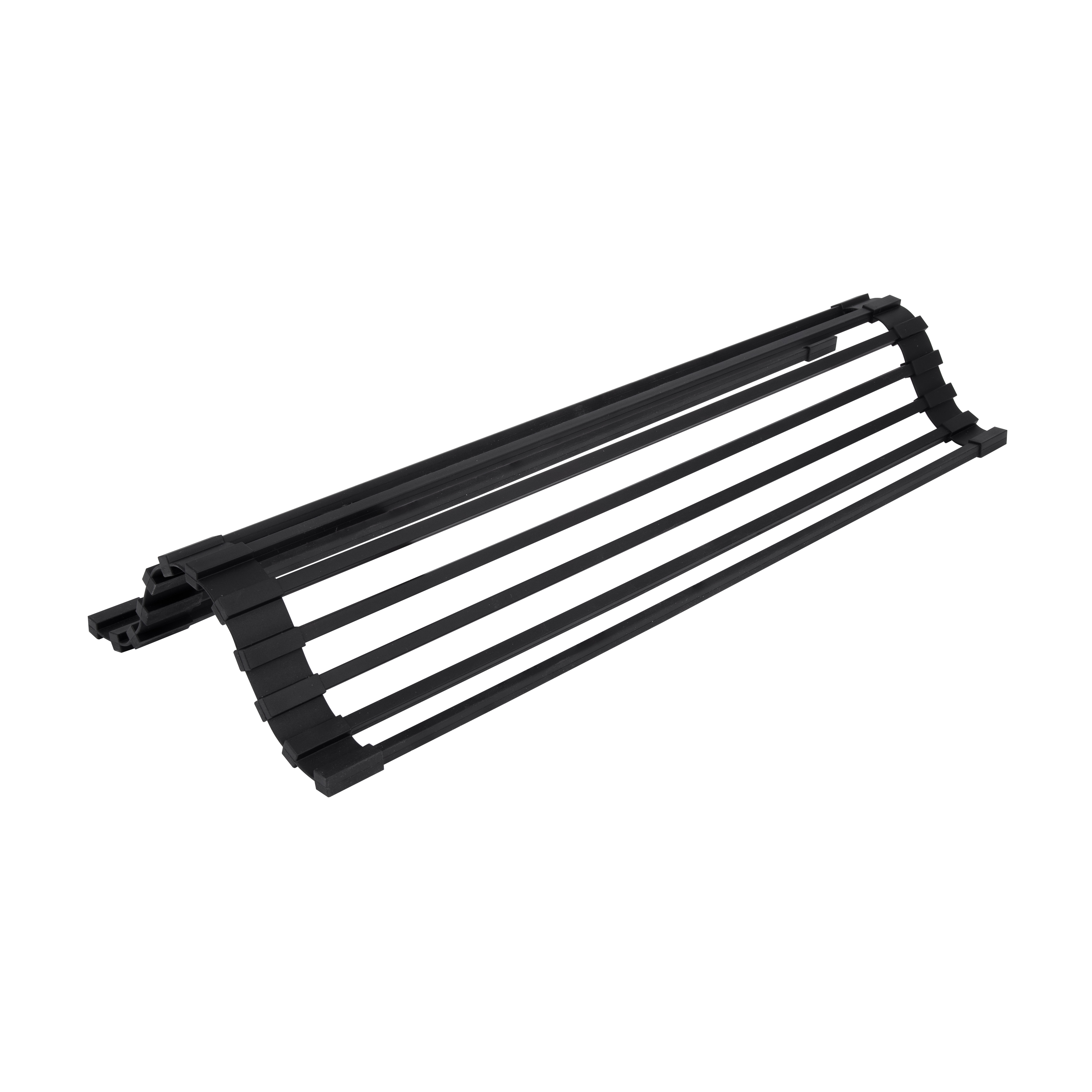 Сушарка на кухонну мийку Lidz Acsis LA04 Black, квадратна основа, для посуду 430х216 мм LDACSLA04BLM49762