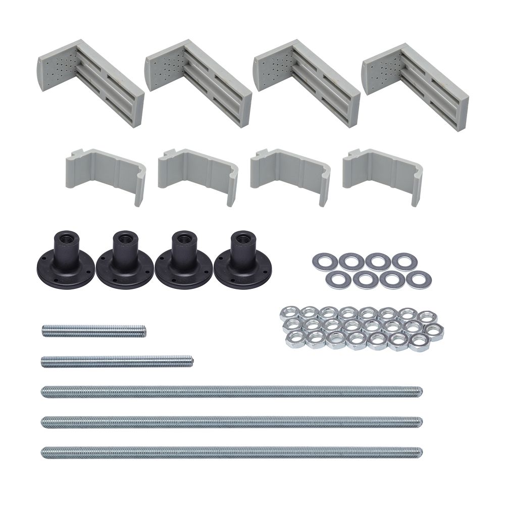 Бокс душовий без гідромасажу з високим піддоном MIXXUS STRONG SB01-90x90x215-FB SATIN матове скло 4мм (MI6884)