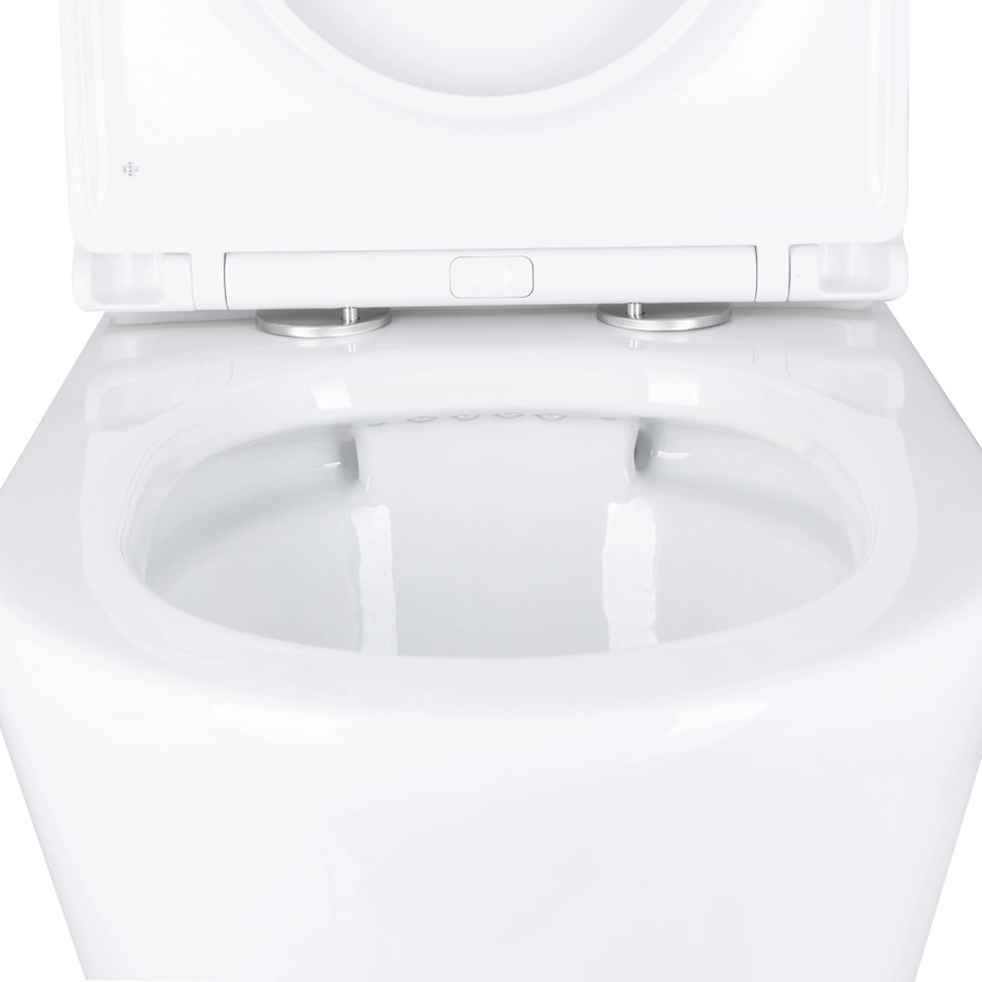 Чаша унітазу-компакту без сидіння MIXXUS BEVEL-0405-R BOWL 400x370x605 система змиву RIMLESS (MI8352)