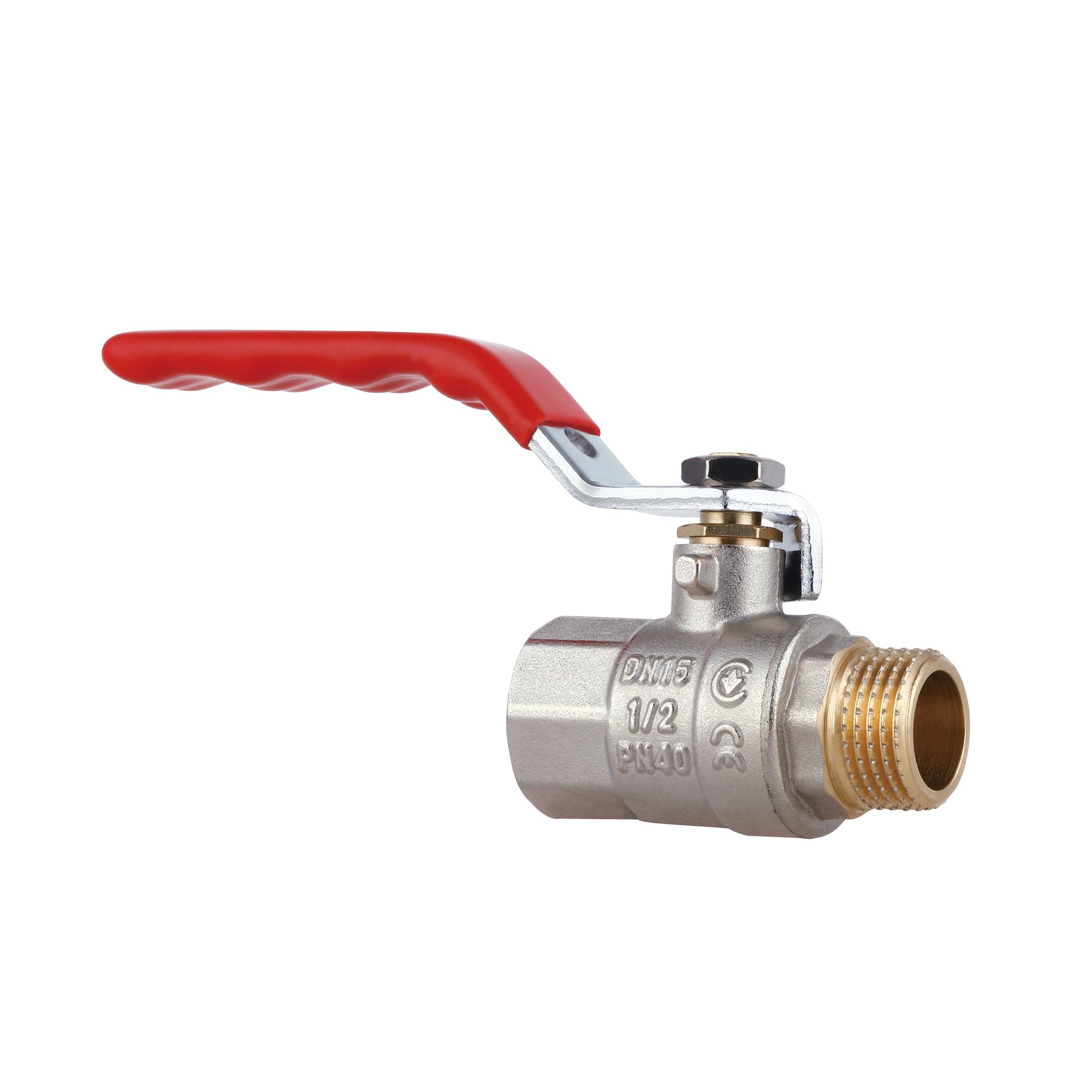 Кран кульовий Thermo Alliance Standart 1/2" ВЗ для води (важіль) SD605NW15PN40