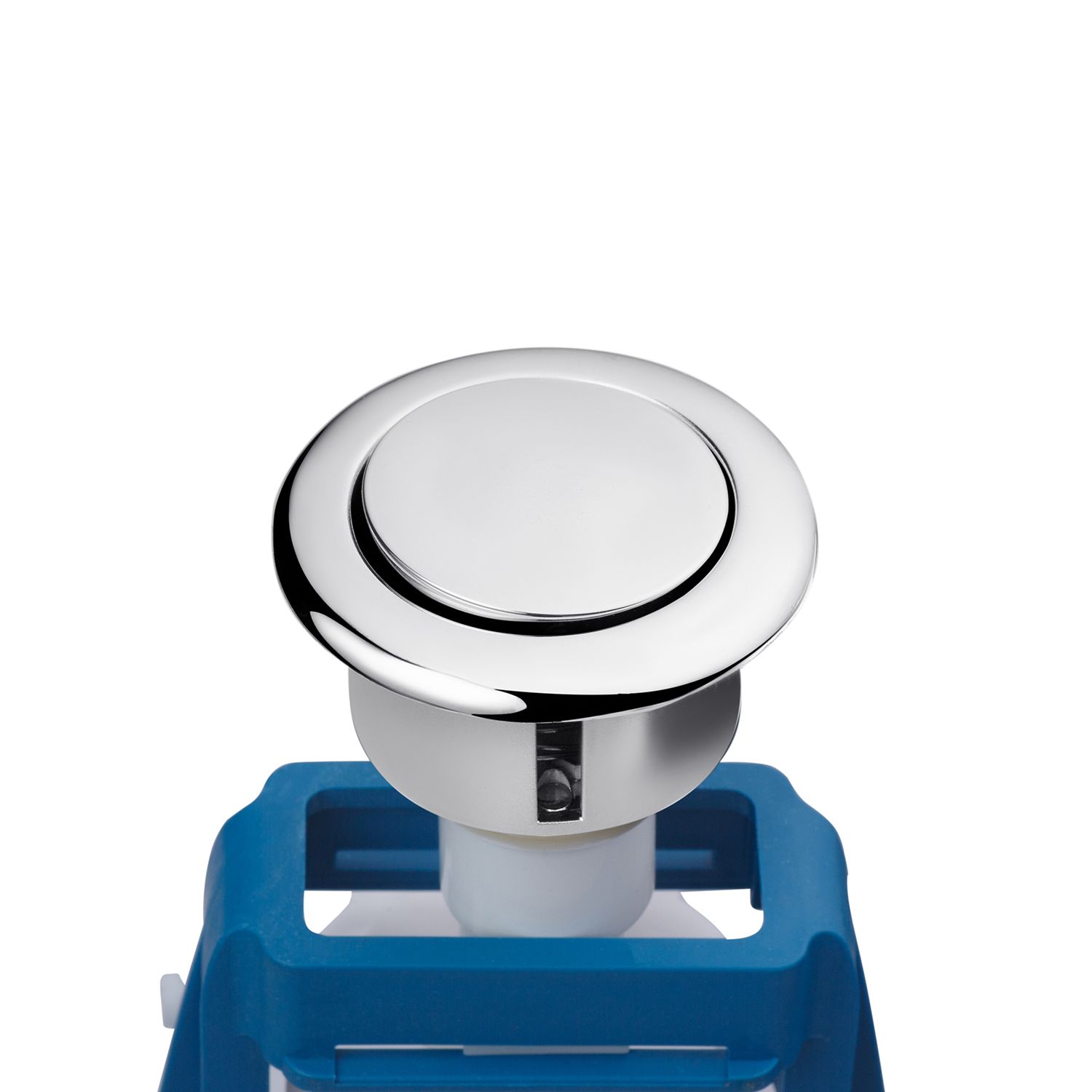 Комплект для бачка унітаза Kroner KRP - KIT6857 з одинарною кнопкою, нижнє підведення 1/2"