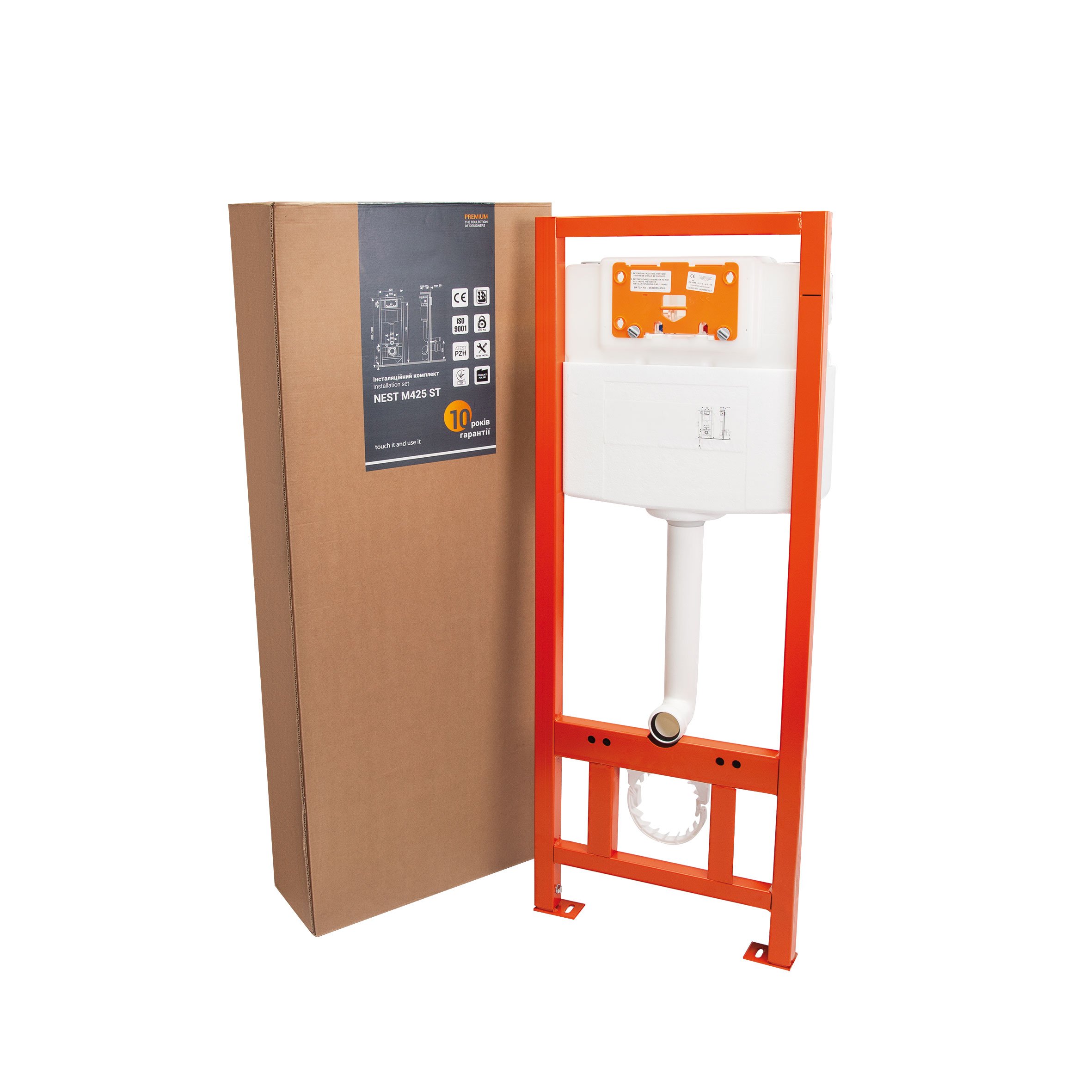 Інсталяція для унітаза Qtap Nest QT0133M425