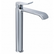 Змішувач для умивальника високий HAIBA BOLERO 001 HIGH NUT (Колір хром) (HB9575)