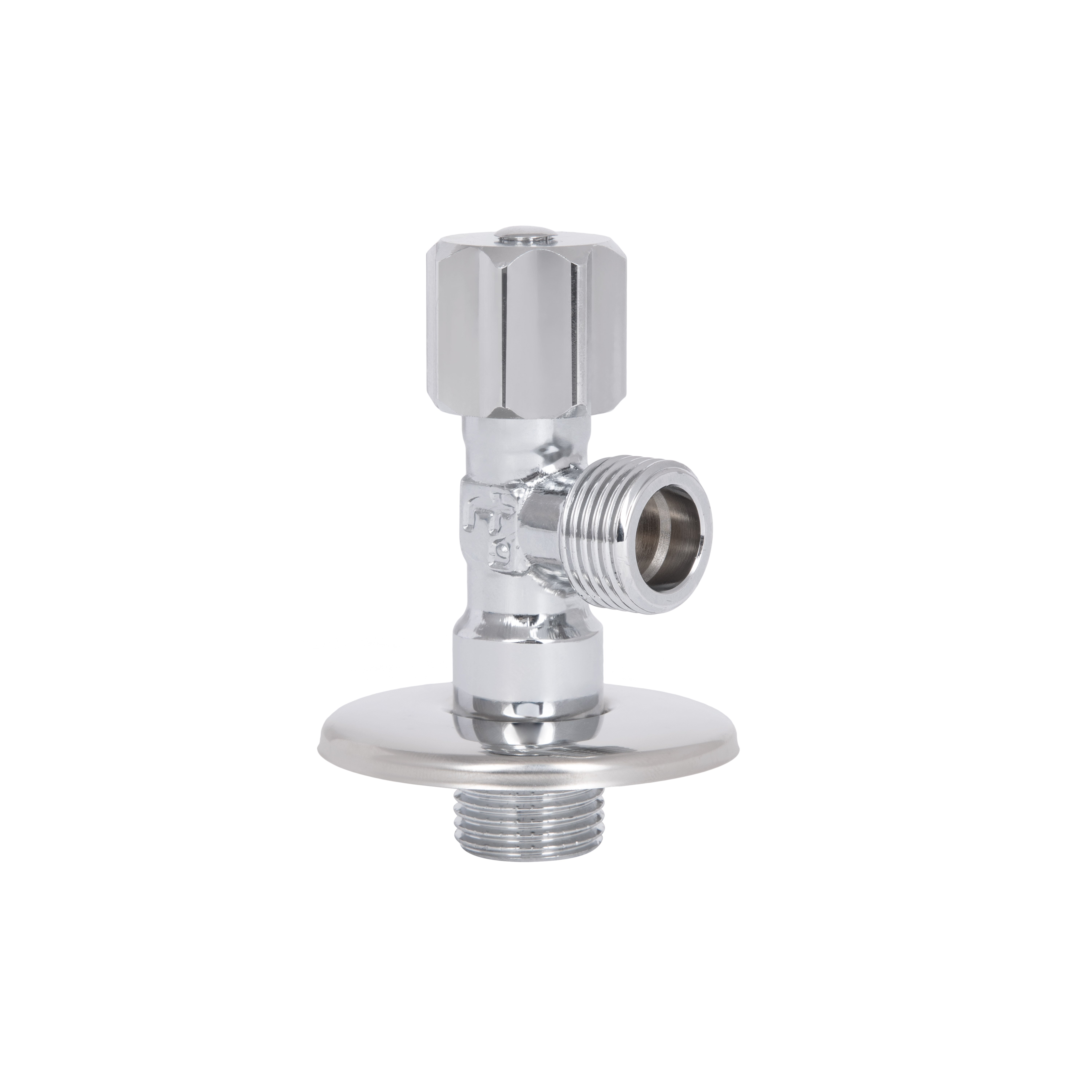 Кран кутовий Thermo Alliance Standart (ручка шестигранник) з вент.буксою 1/2"З х 1/2"З SF3441515